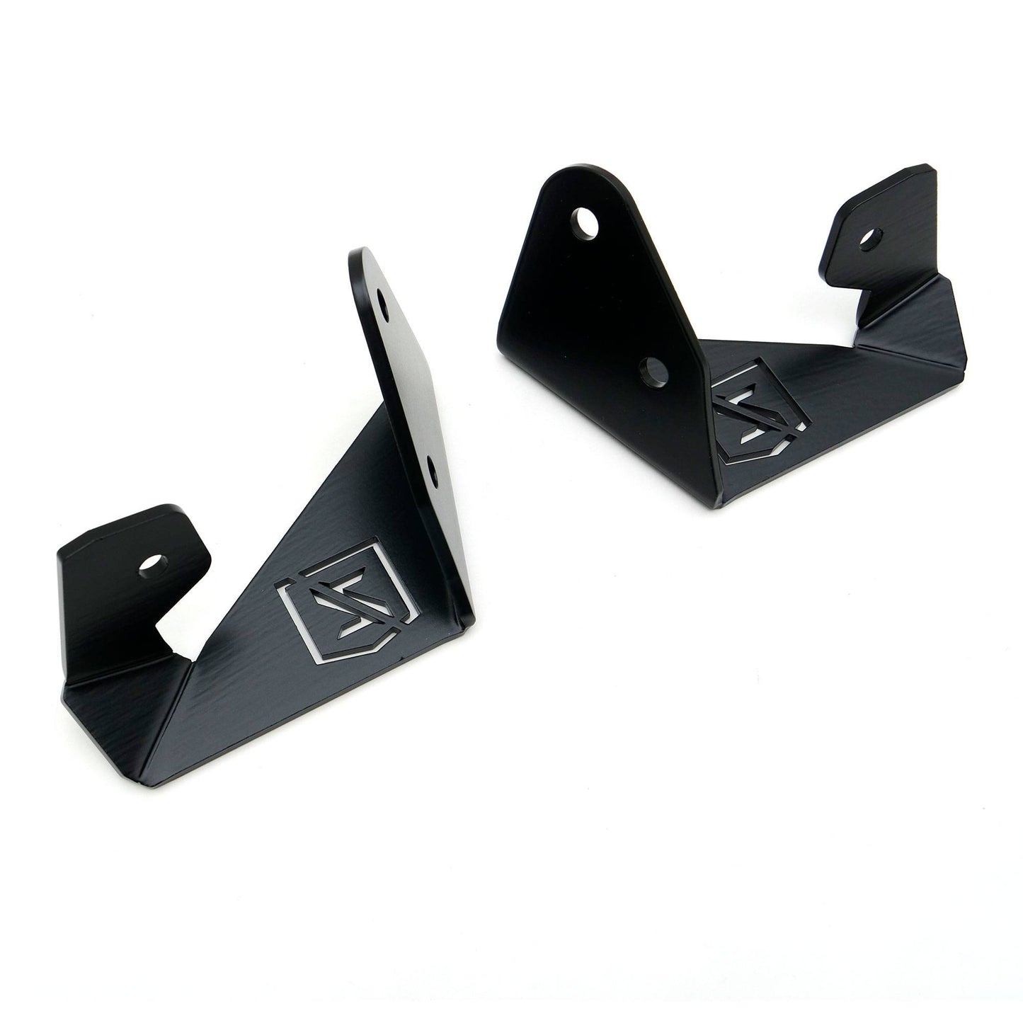 ZROADZ Z374814 Black Mild Steel Lower A Pillar LED Bracket Fits 2007-2018 Jeep Wrangler JK Wrangler JKU