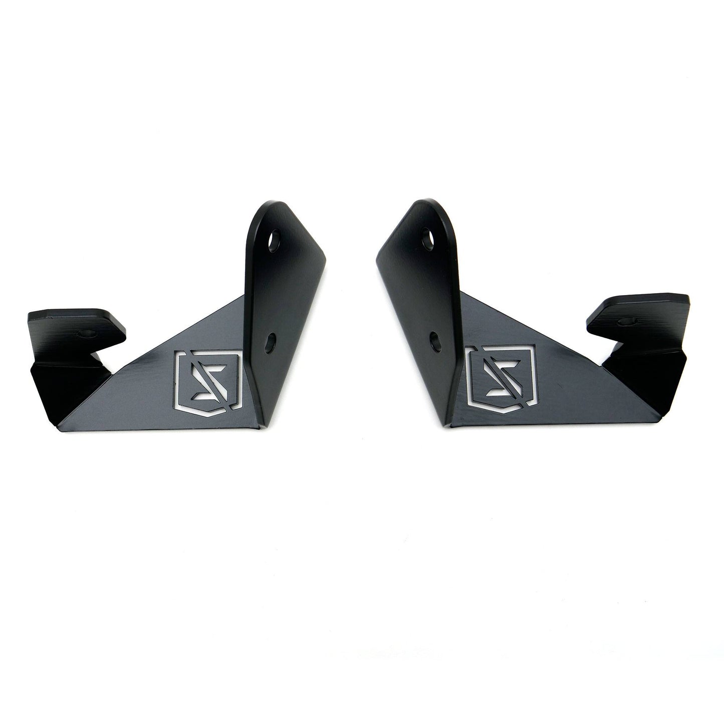 ZROADZ Z374814 Black Mild Steel Lower A Pillar LED Bracket Fits 2007-2018 Jeep Wrangler JK Wrangler JKU