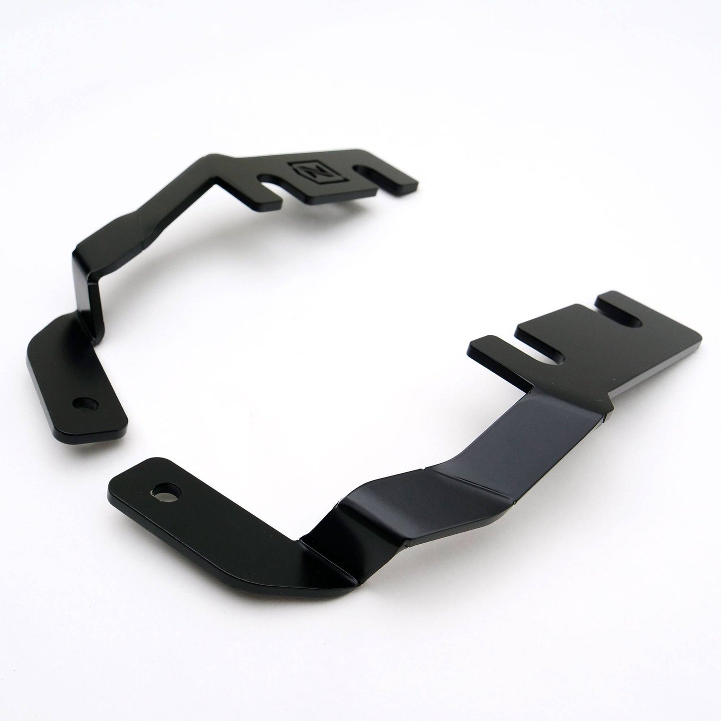 ZROADZ Z365821 Black Mild Steel Hood Hinge LED Bracket Fits 2019-2023 Ford Ranger