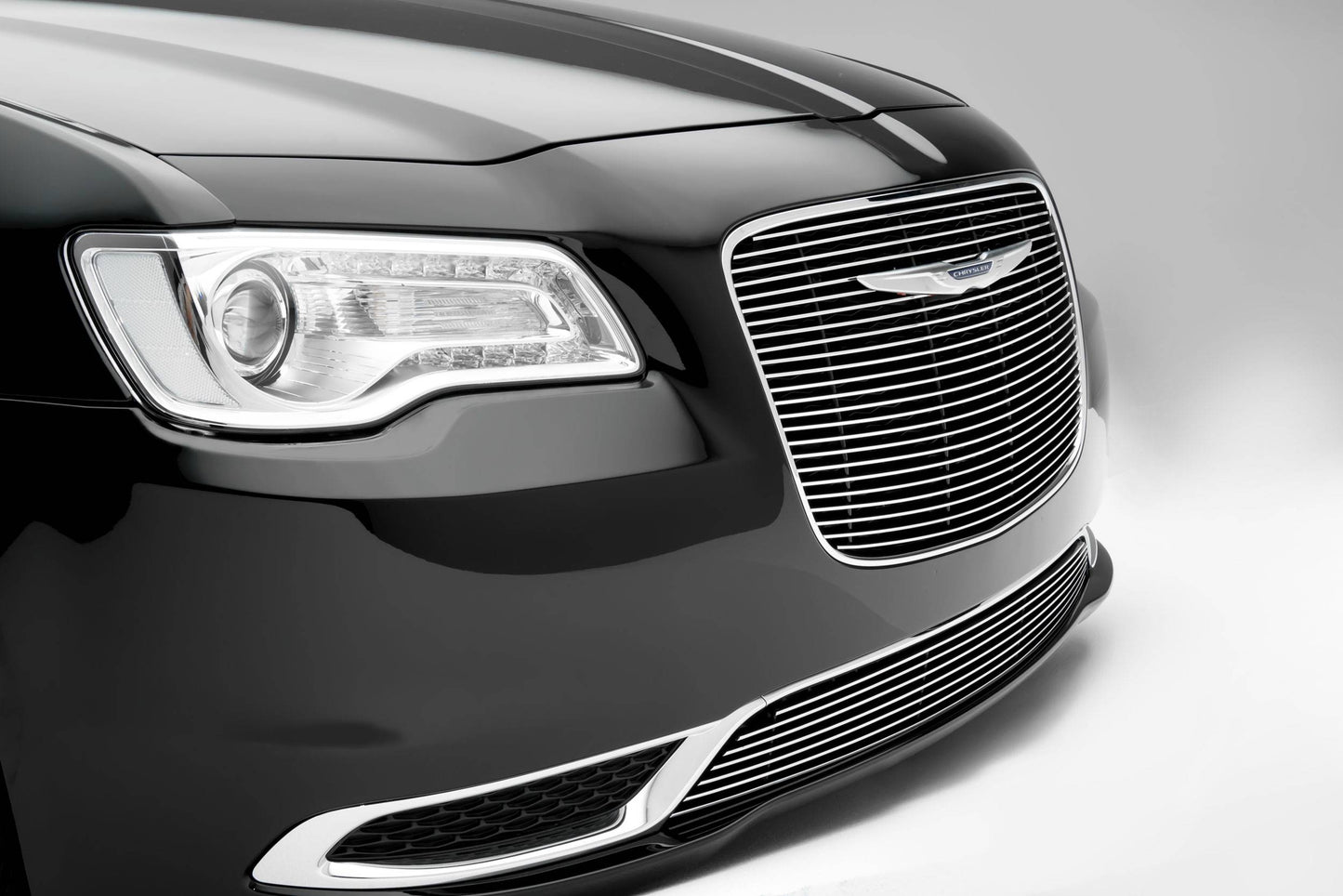 T-REX Grilles 21436 Polished Aluminum Horizontal Grille Fits 2015-2018 Chrysler 300