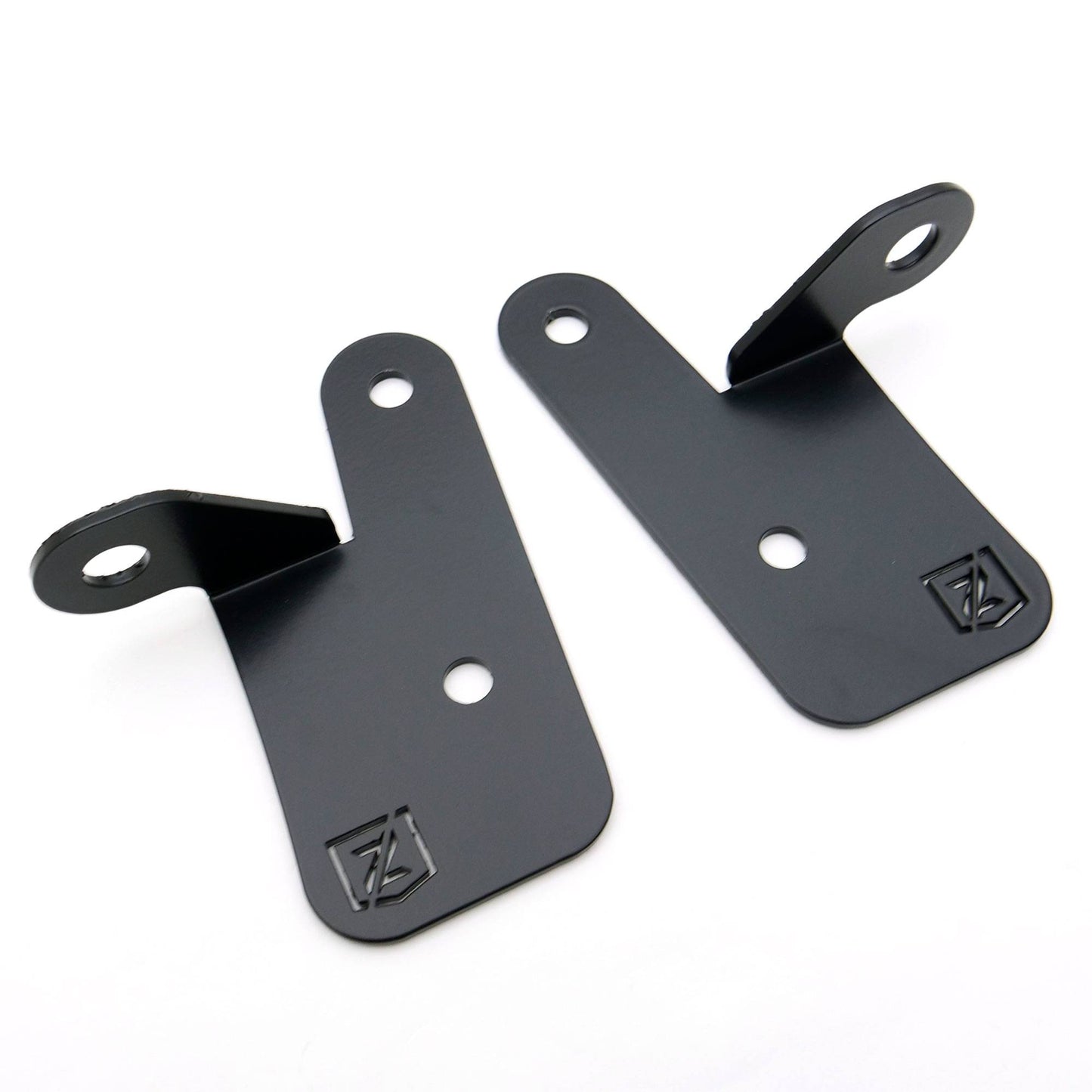 ZROADZ Z364941 Black Mild Steel Lower A Pillar LED Bracket Fits 2019-2023 Jeep Gladiator