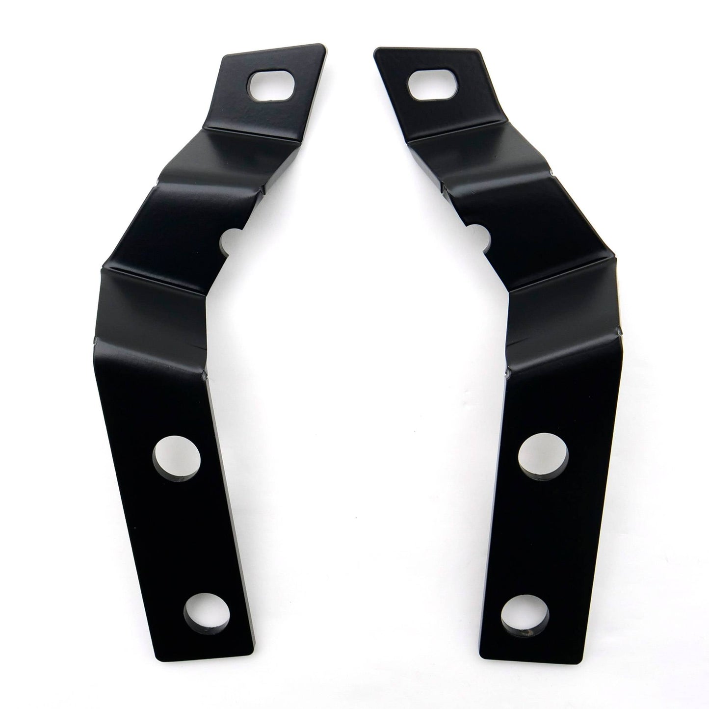 ZROADZ Z362051 Black Mild Steel Hood Hinge LED Bracket Fits 2007-2013 Chevrolet Silverado 1500