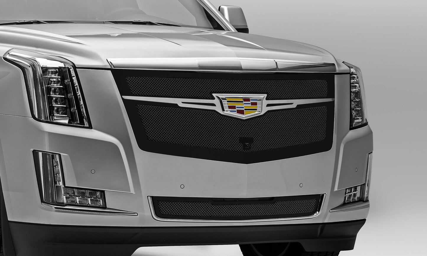 T-REX Grilles 51189 Black Stainless Steel Small Mesh Grille Fits 2015i-2020 Cadillac Escalade Escalade EXT Escalade ESV
