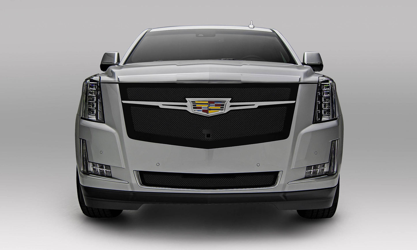 T-REX Grilles 51189 Black Stainless Steel Small Mesh Grille Fits 2015i-2020 Cadillac Escalade Escalade EXT Escalade ESV