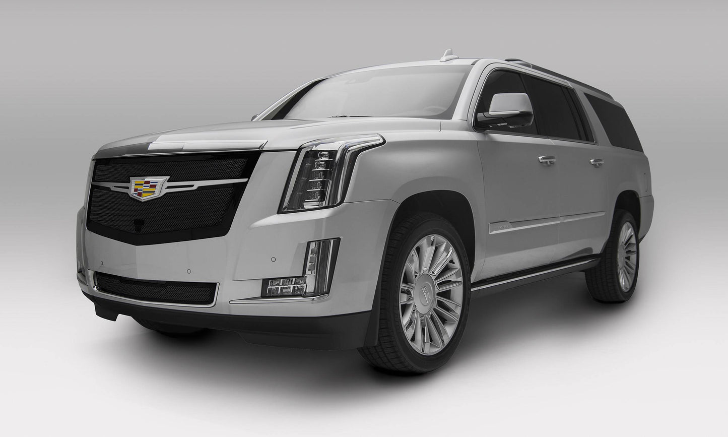 T-REX Grilles 51189 Black Stainless Steel Small Mesh Grille Fits 2015i-2020 Cadillac Escalade Escalade EXT Escalade ESV