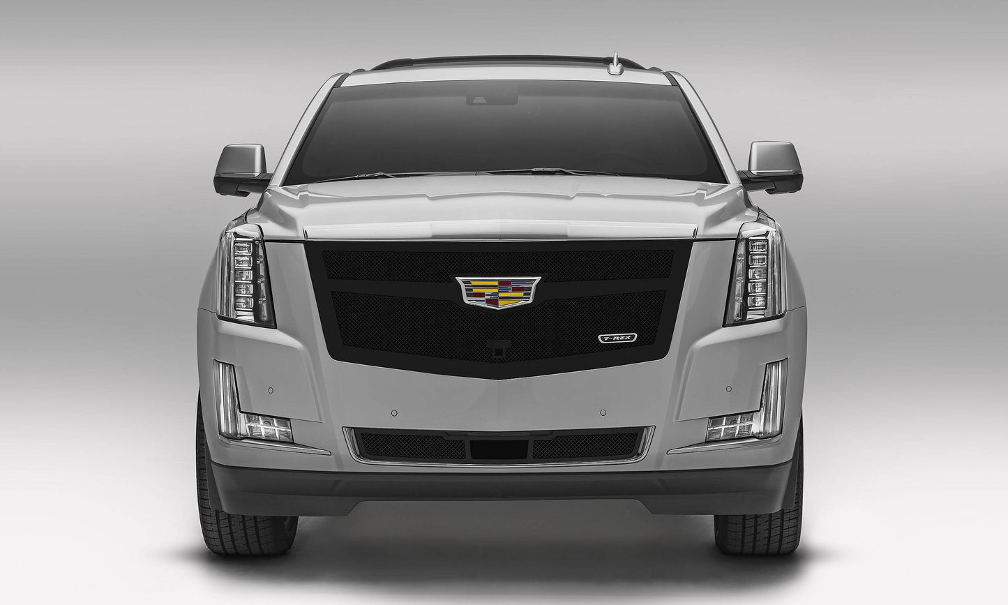 T-REX Grilles 51181 Black Stainless Steel Small Mesh Grille Fits 2015i-2020 Cadillac Escalade Escalade EXT Escalade ESV