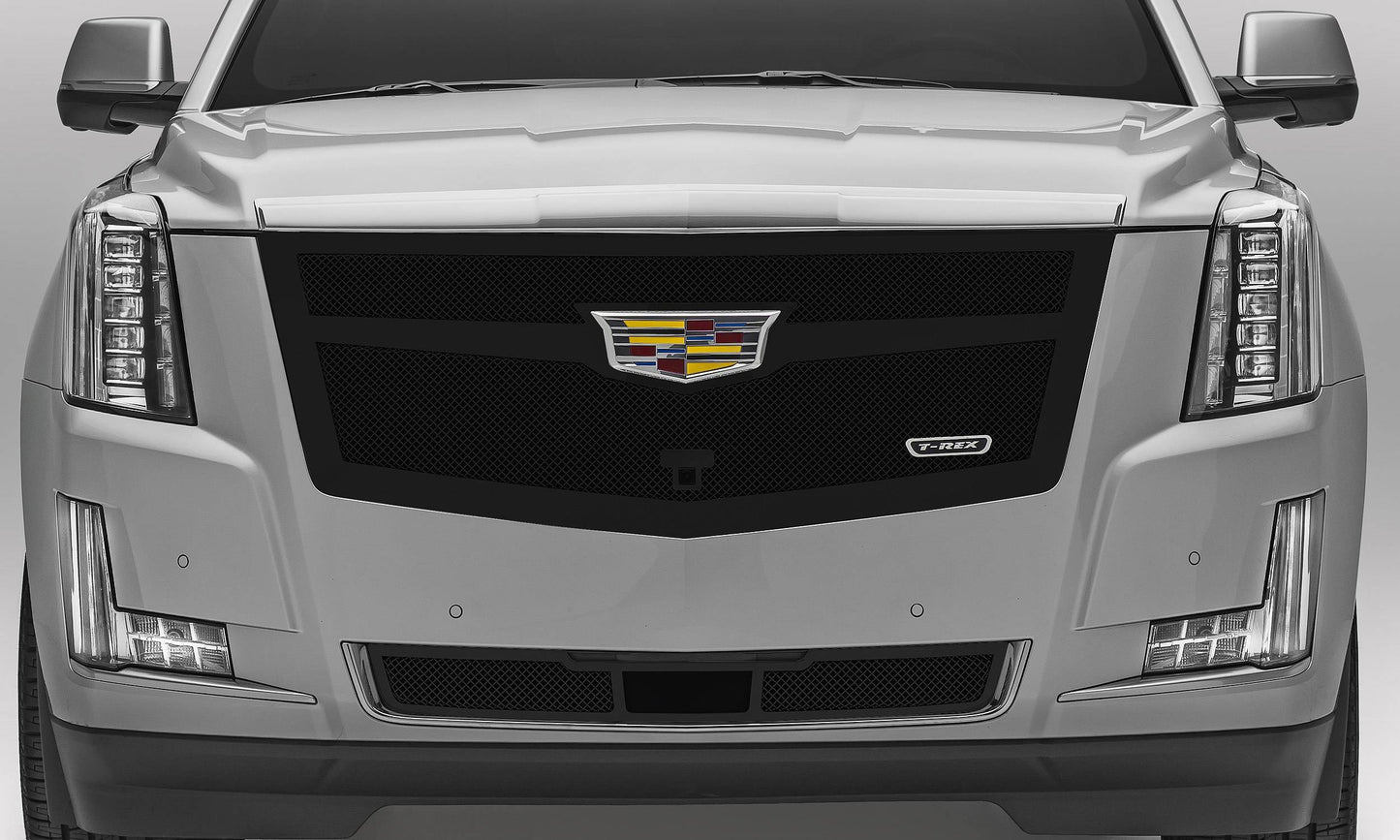 T-REX Grilles 51181 Black Stainless Steel Small Mesh Grille Fits 2015i-2020 Cadillac Escalade Escalade EXT Escalade ESV