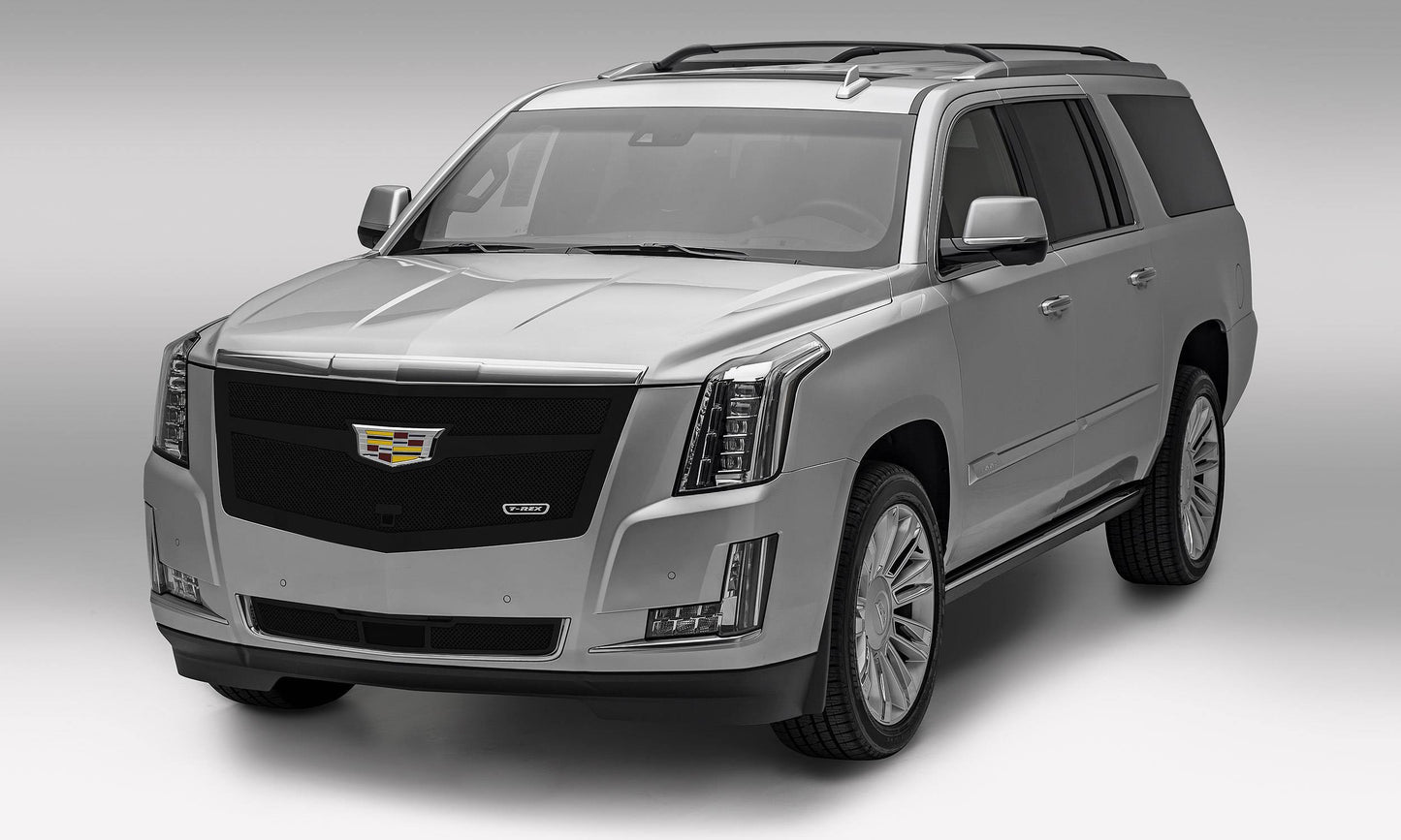 T-REX Grilles 51181 Black Stainless Steel Small Mesh Grille Fits 2015i-2020 Cadillac Escalade Escalade EXT Escalade ESV