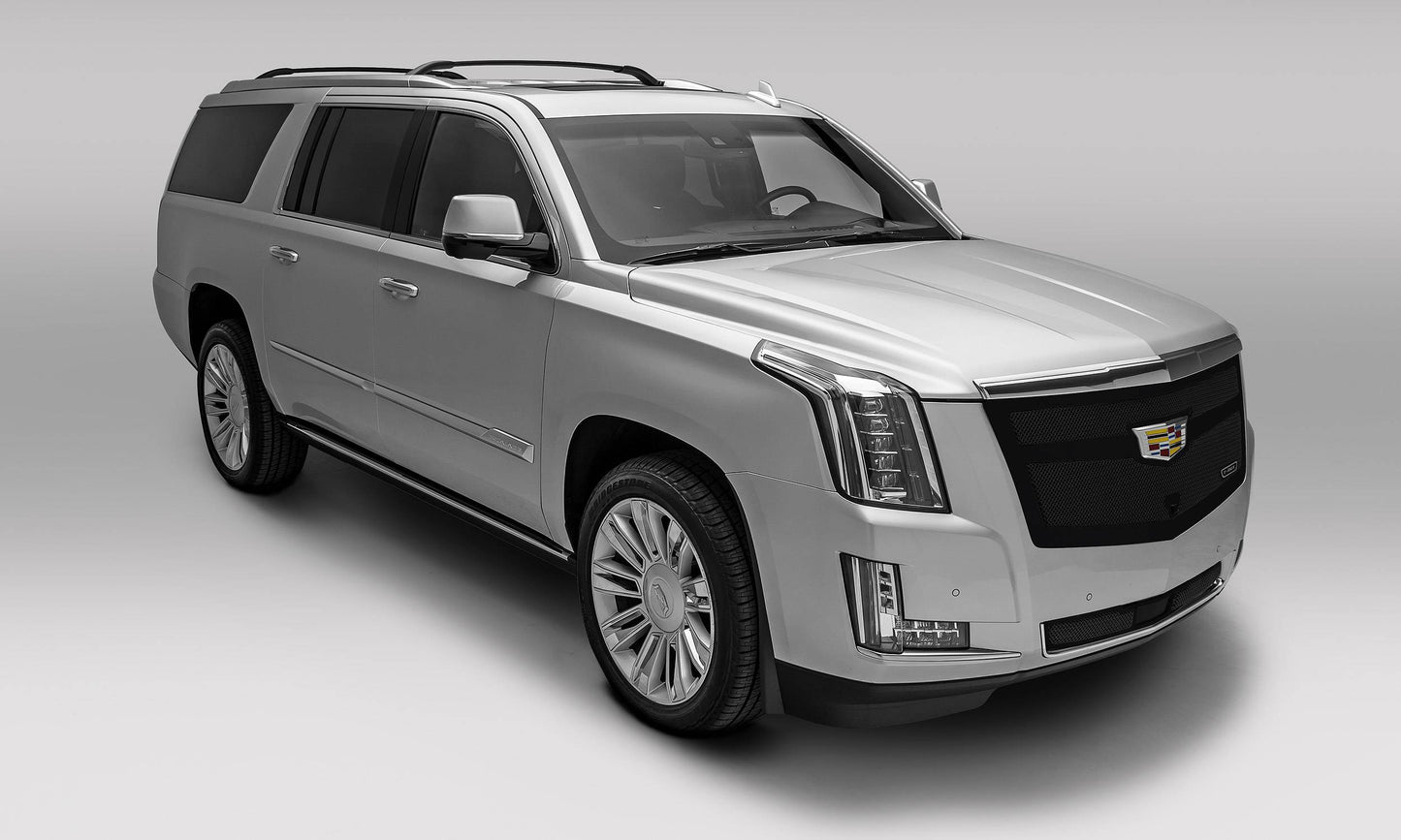 T-REX Grilles 51181 Black Stainless Steel Small Mesh Grille Fits 2015i-2020 Cadillac Escalade Escalade EXT Escalade ESV