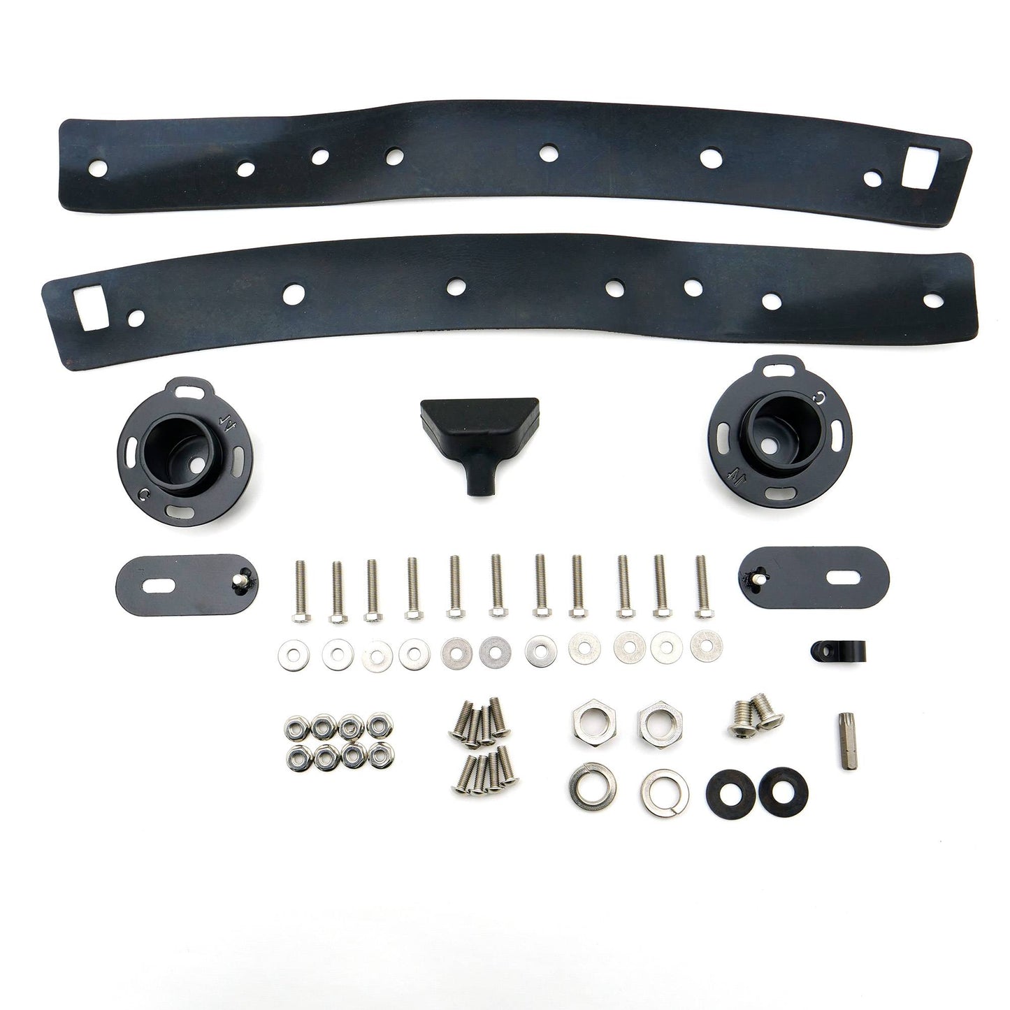 ZROADZ Z335471 Black Mild Steel Front Roof LED Bracket Fits 2017-2022 Ford F-250 F-350 F-450 F-550