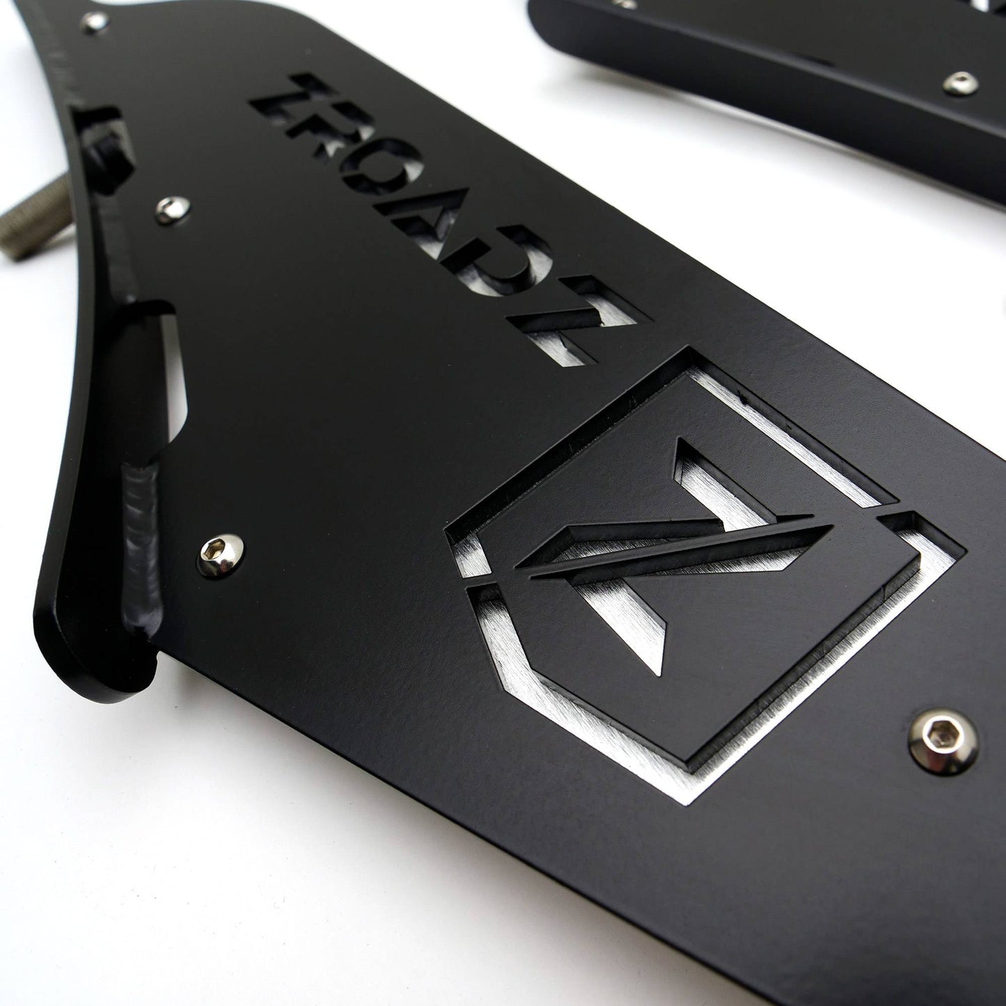 ZROADZ Z334721 Black Mild Steel Front Roof LED Bracket Fits 2019-2023 Ram 1500