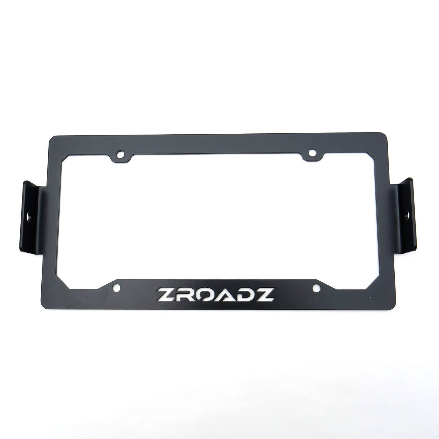 ZROADZ Z310005 Black Mild Steel License Plate Frame LED Bracket
