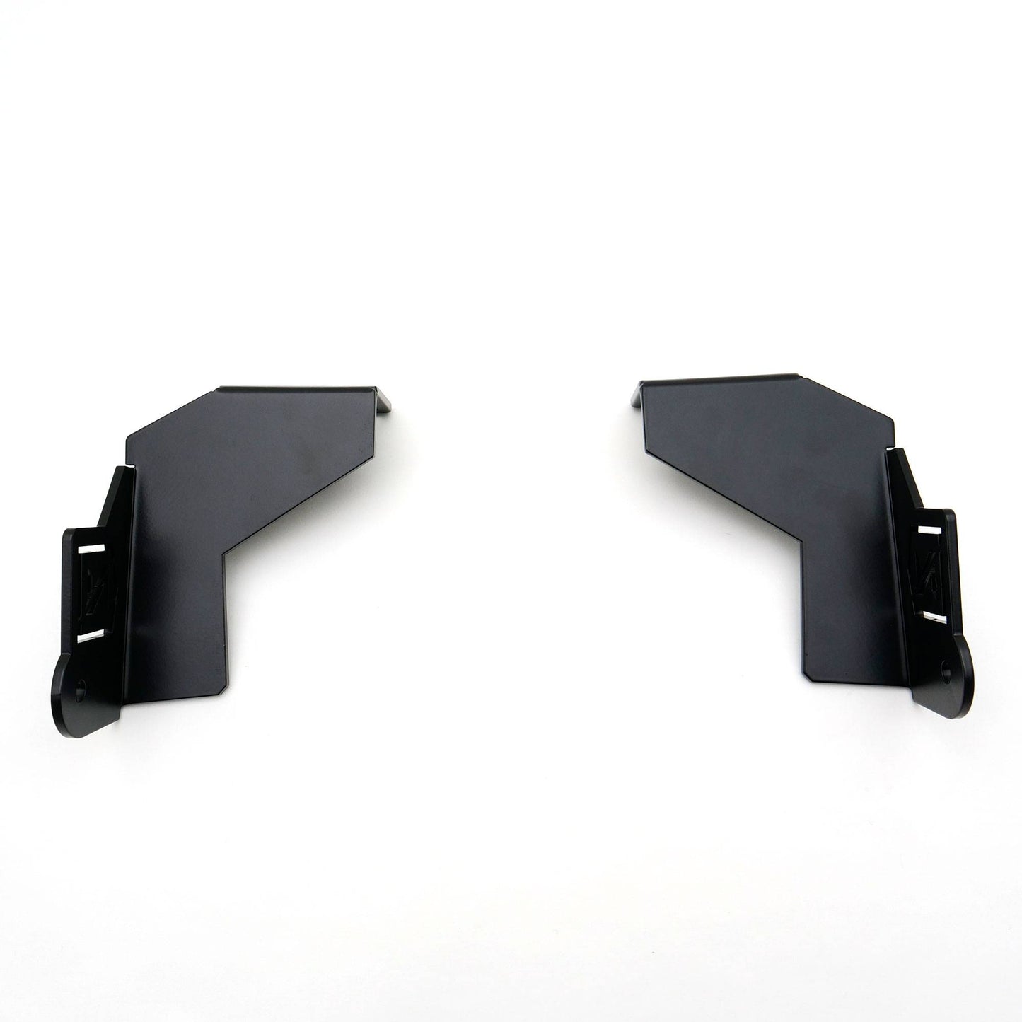 ZROADZ Z325472 Black Mild Steel Front Bumper Top LED Bracket Fits 2017-2019 Ford F-250 F-350 F-450 F-550