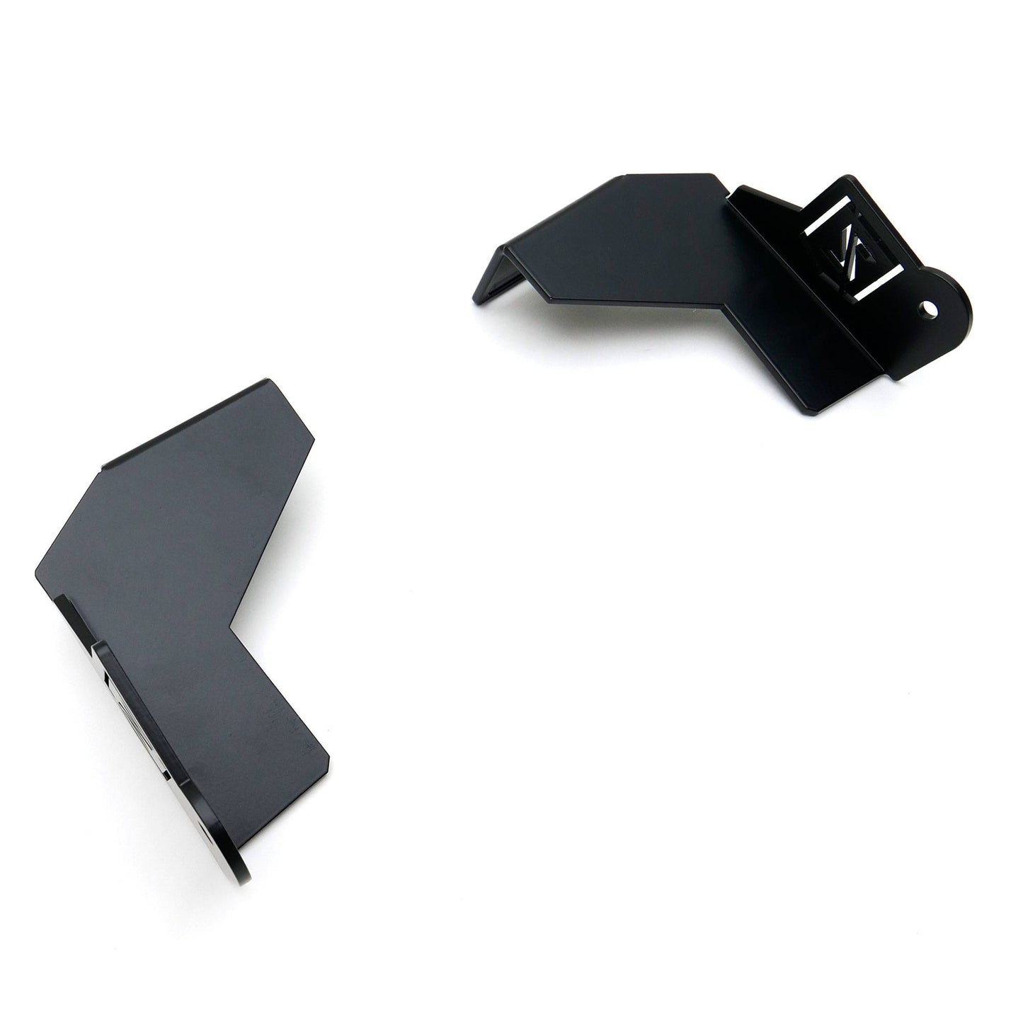 ZROADZ Z325472 Black Mild Steel Front Bumper Top LED Bracket Fits 2017-2019 Ford F-250 F-350 F-450 F-550