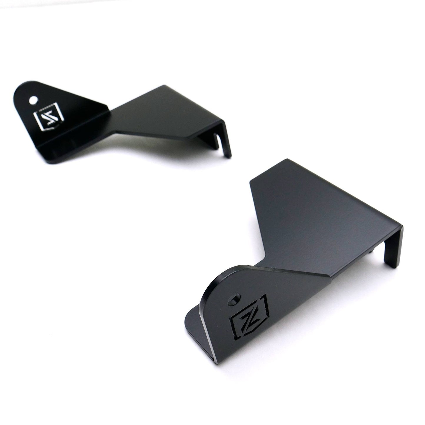 ZROADZ Z322282 Black Mild Steel Front Bumper Top LED Bracket Fits 2019 -2022 Chevrolet Silverado 1500 LTD
