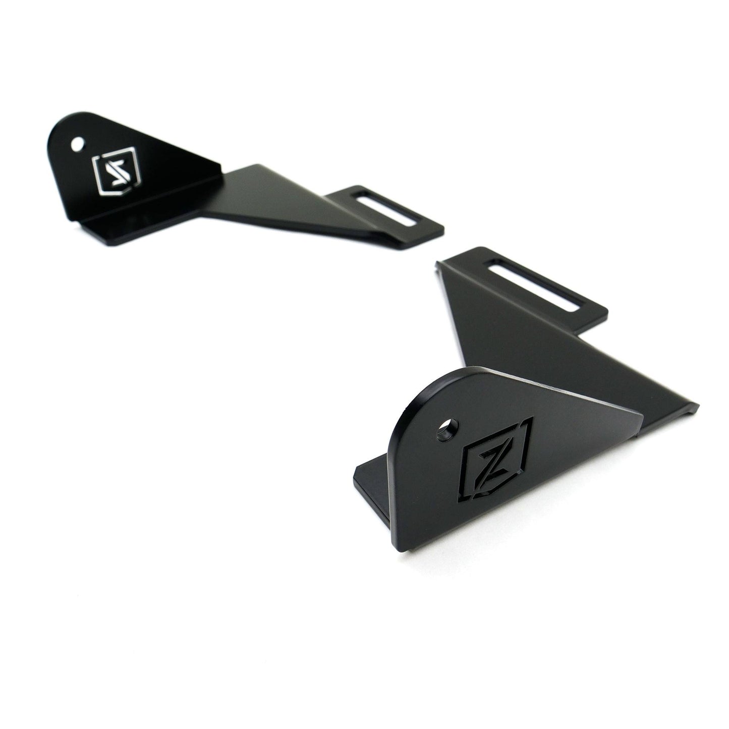 ZROADZ Z321221 Black Mild Steel Front Bumper Top LED Bracket Fits 2015-2019 Chevrolet Silverado 2500 3500
