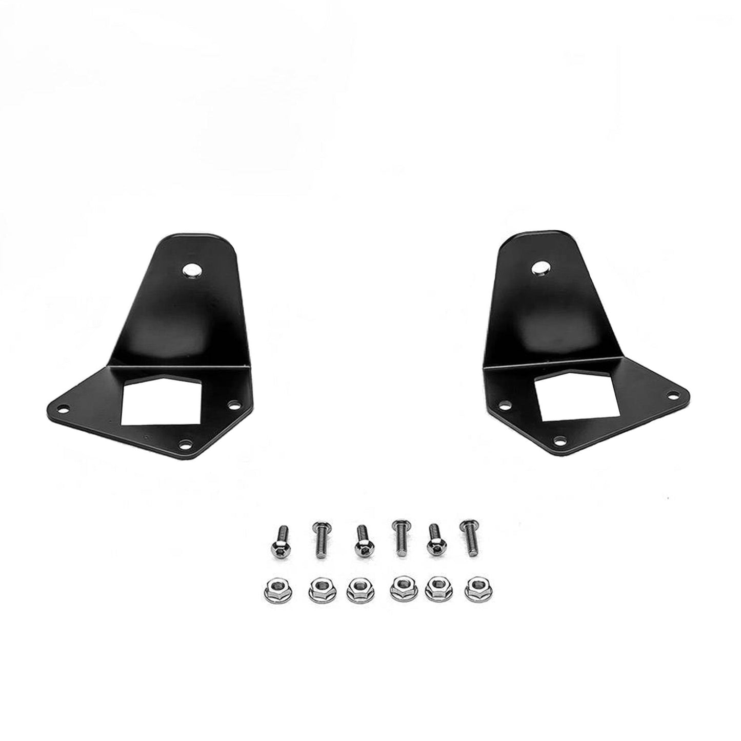 ZROADZ Z334851 Black Mild Steel Front Roof LED Bracket Fits 2019-2023 Jeep Gladiator