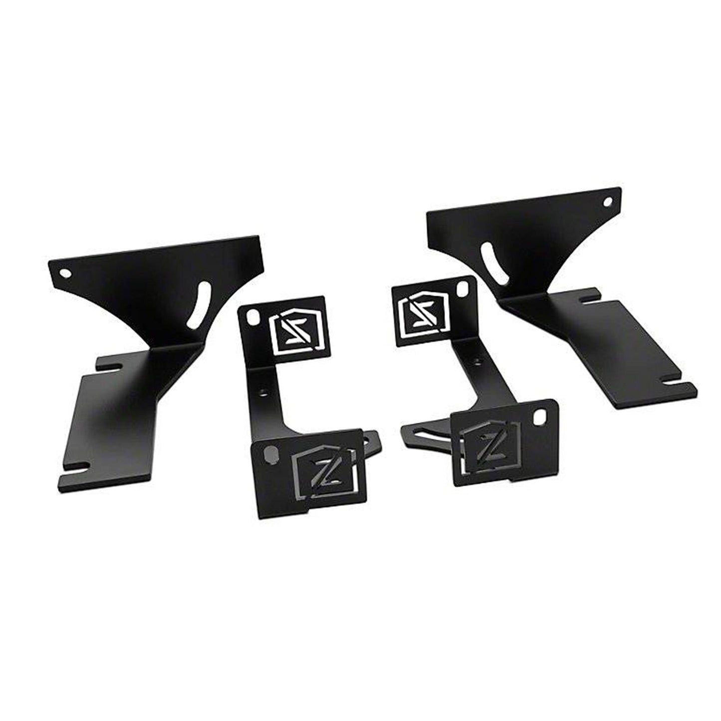 ZROADZ Z385731 Black Mild Steel Rear Bumper LED Bracket Fits 2015-2017 Ford F-150