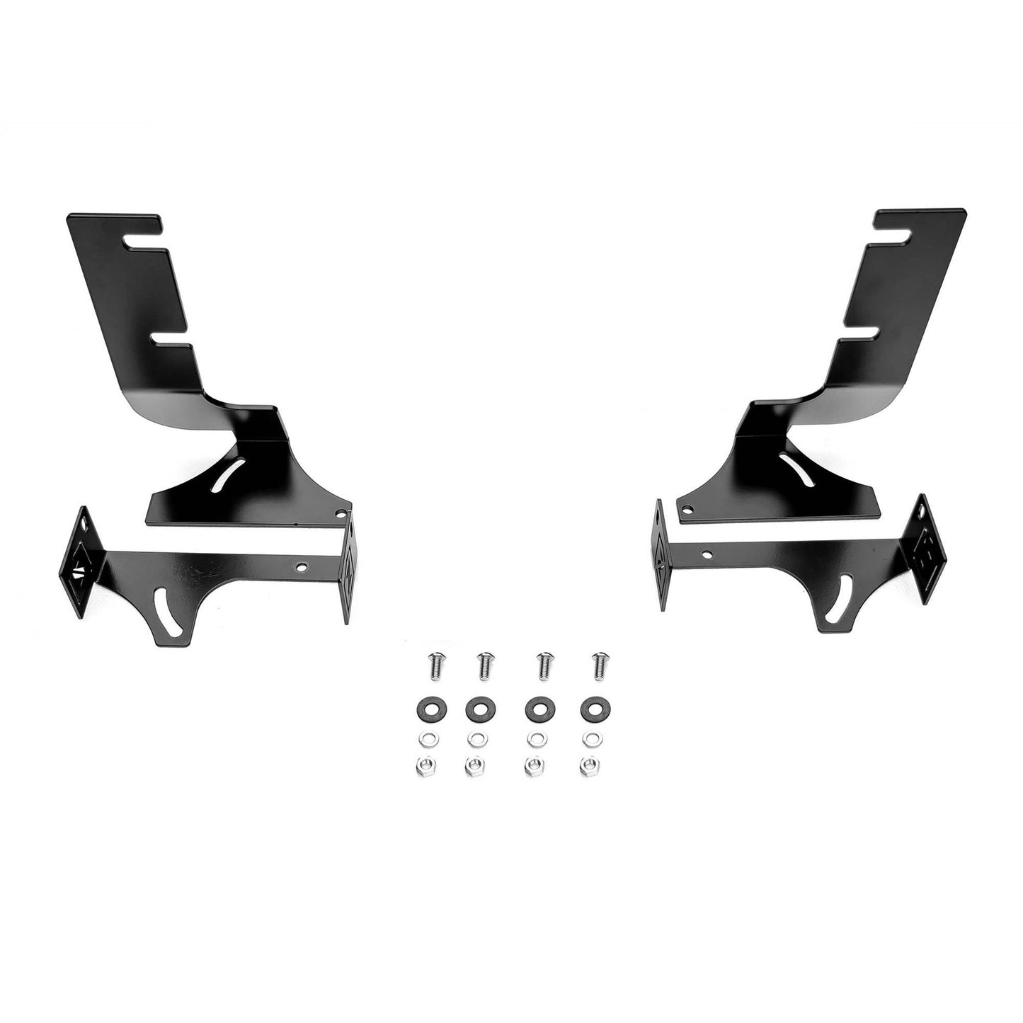 ZROADZ Z382182 Black Mild Steel Rear Bumper LED Bracket Fits 2019 -2022 Chevrolet Silverado 1500 LTD