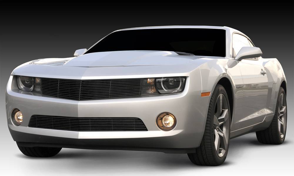 T-REX Grilles 21027B Black Aluminum Horizontal Grille Fits 2010-2013 Chevrolet Camaro
