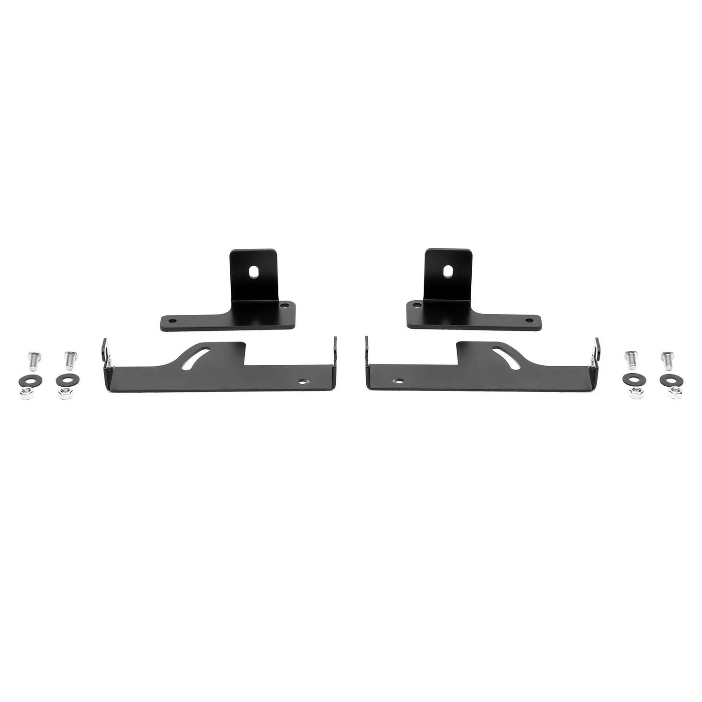 ZROADZ Z385881 Black Mild Steel Rear Bumper LED Bracket Fits 2019-2023 Ford Ranger