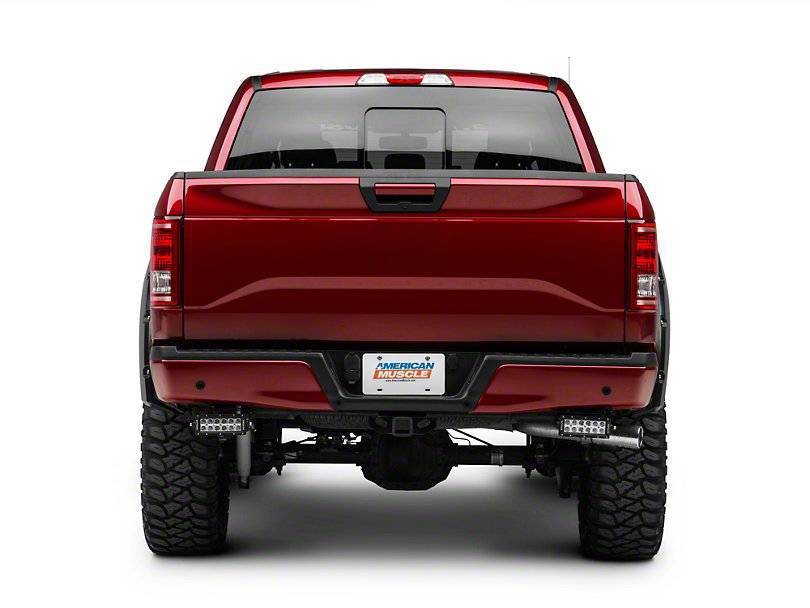 ZROADZ Z385731 Black Mild Steel Rear Bumper LED Bracket Fits 2015-2017 Ford F-150