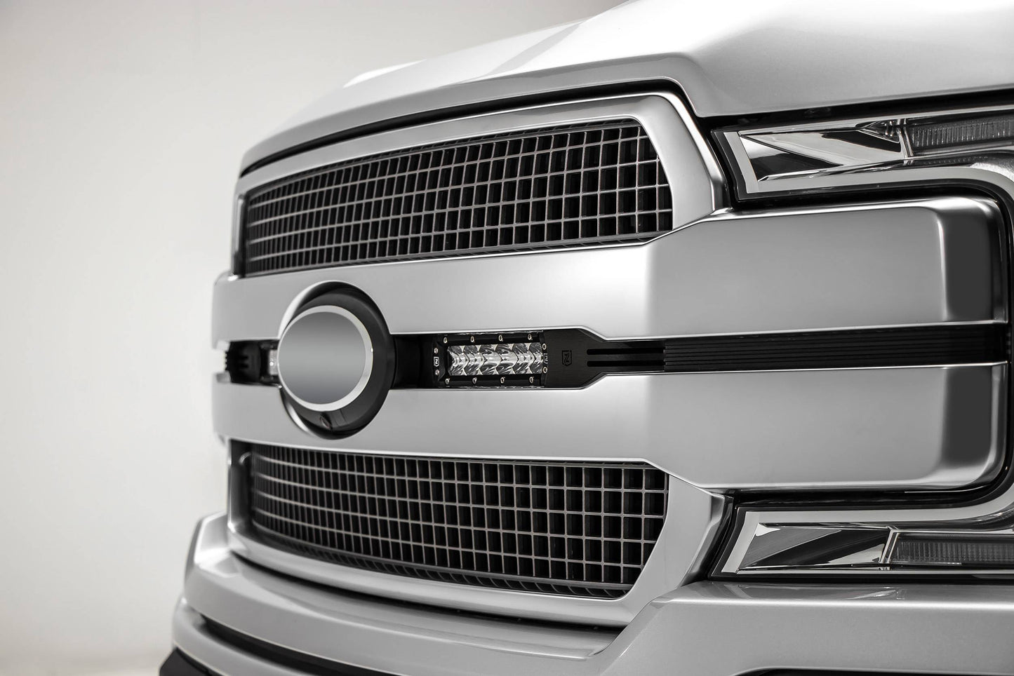 ZROADZ Z415581-KIT Black Mild Steel OEM Grille LED Kit Fits 2018-2020 Ford F-150 Platinum