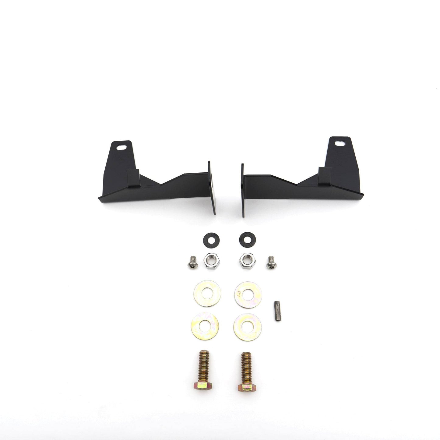 ZROADZ Z322111 Black Mild Steel Front Bumper Center LED Bracket Fits 2015-2019 GMC Sierra 2500 3500