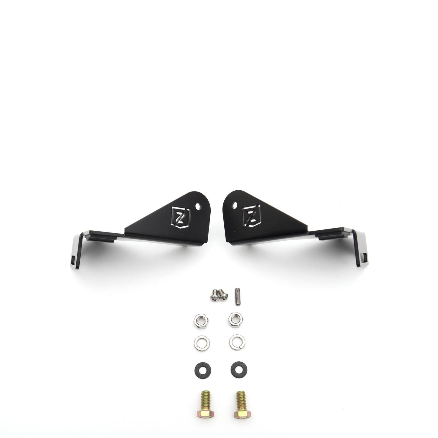 ZROADZ Z324522 Black Mild Steel Front Bumper Top LED Bracket Fits 2010-2018 Ram 2500 3500