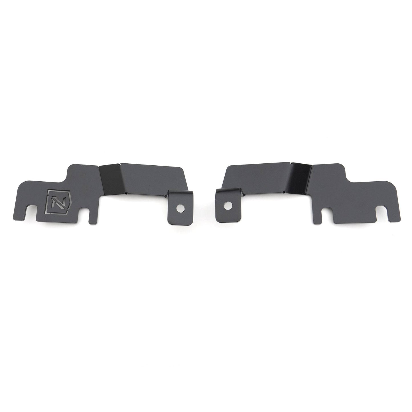 ZROADZ Z369381 Black Mild Steel Hood Hinge LED Bracket Fits 2005-2015 Toyota Tacoma