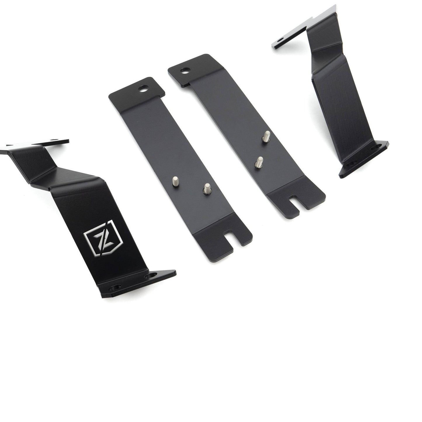 ZROADZ Z365461 Black Mild Steel Hood Hinge LED Bracket Fits 2011-2016 Ford F-250 F-350 F-450 F-550