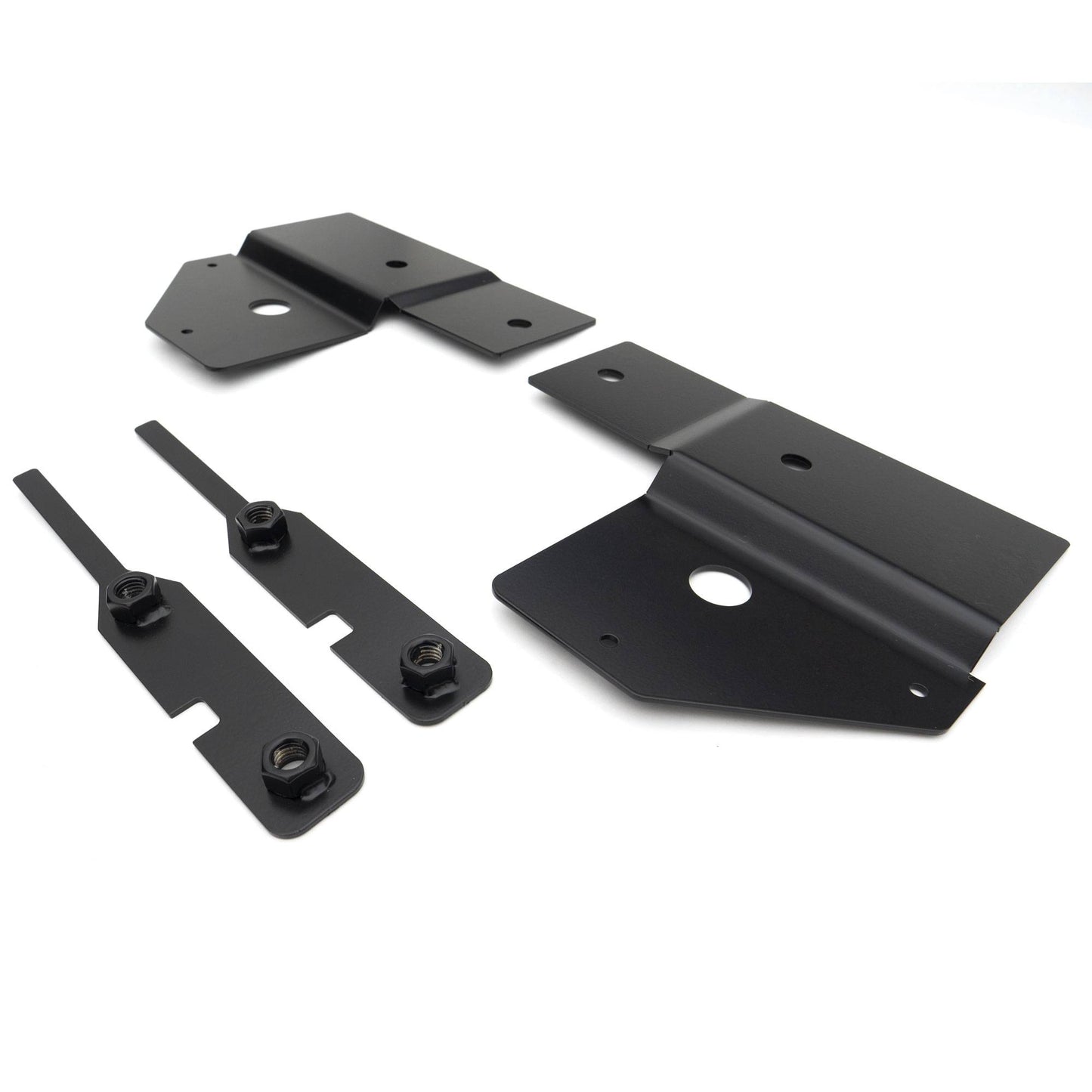 ZROADZ Z325671 Black Mild Steel Front Bumper OEM Fog LED Bracket Fits 2010-2014 Ford F-150 Raptor