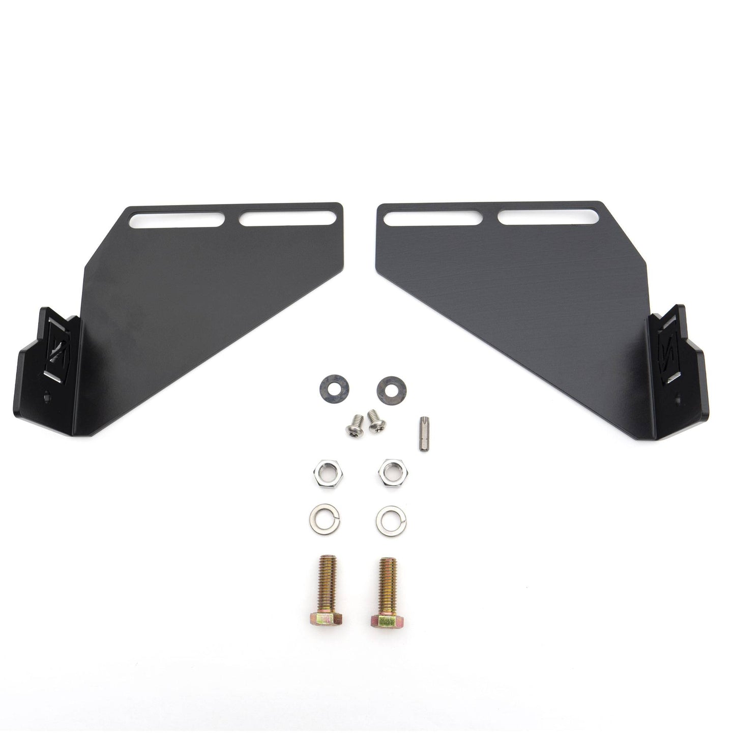 ZROADZ Z322082 Black Mild Steel Front Bumper Top LED Bracket Fits 2016-2018 Chevrolet Silverado 1500