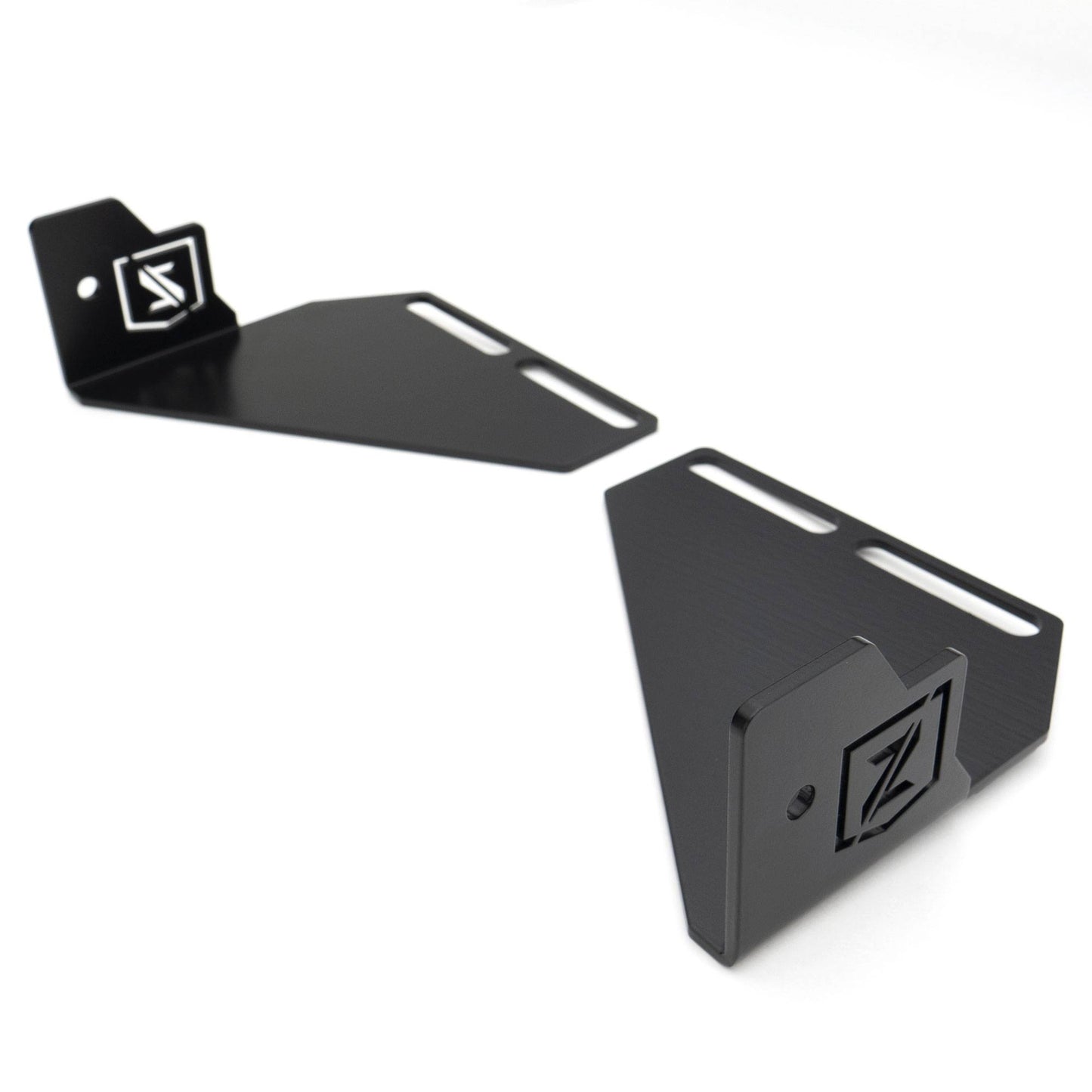 ZROADZ Z322082 Black Mild Steel Front Bumper Top LED Bracket Fits 2016-2018 Chevrolet Silverado 1500