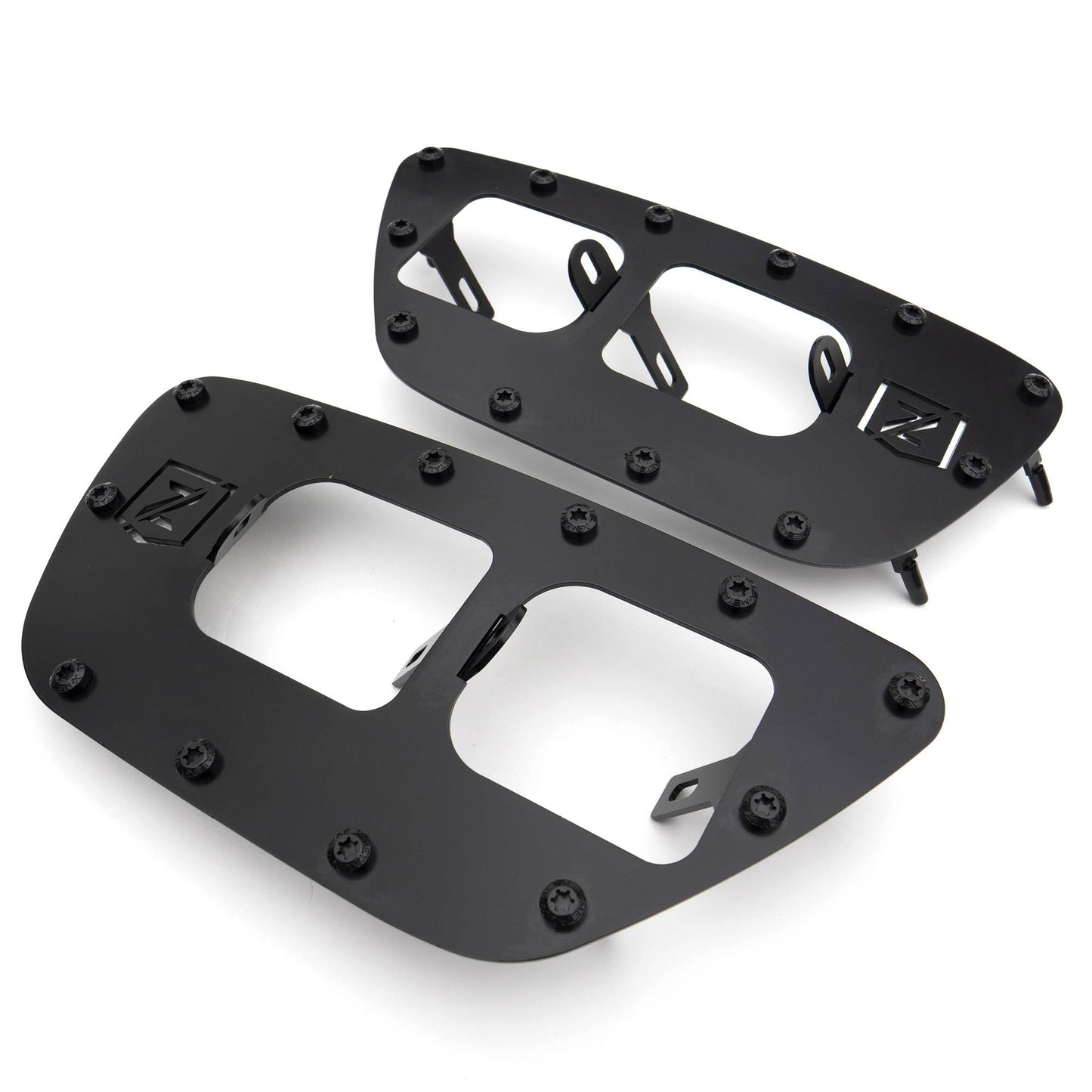 ZROADZ Z322671 Black Mild Steel Front Bumper OEM Fog LED Bracket Fits 2015-2020 Chevrolet Colorado