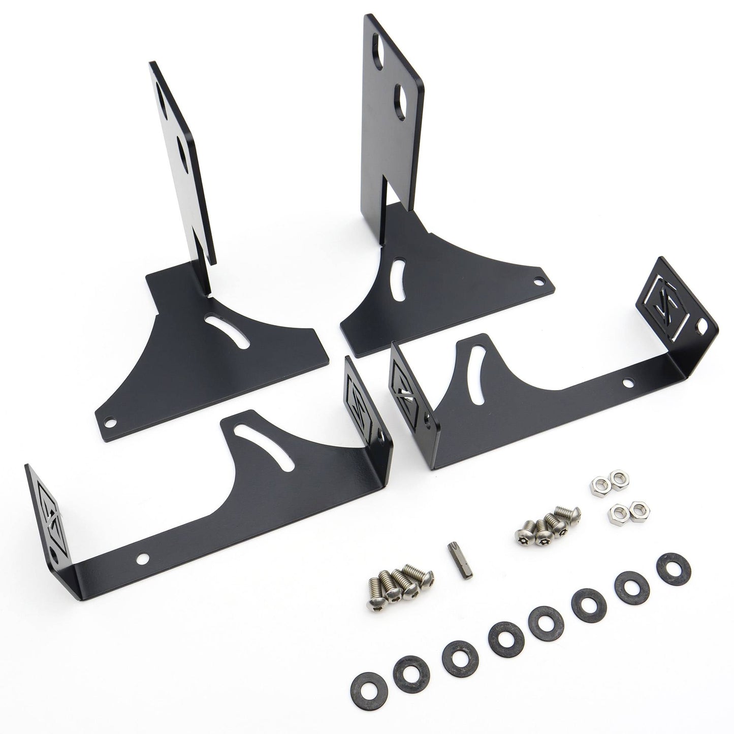 ZROADZ Z385461 Black Mild Steel Rear Bumper LED Bracket Fits 2008-2016 Ford F-250 F-350 F-450 F-550