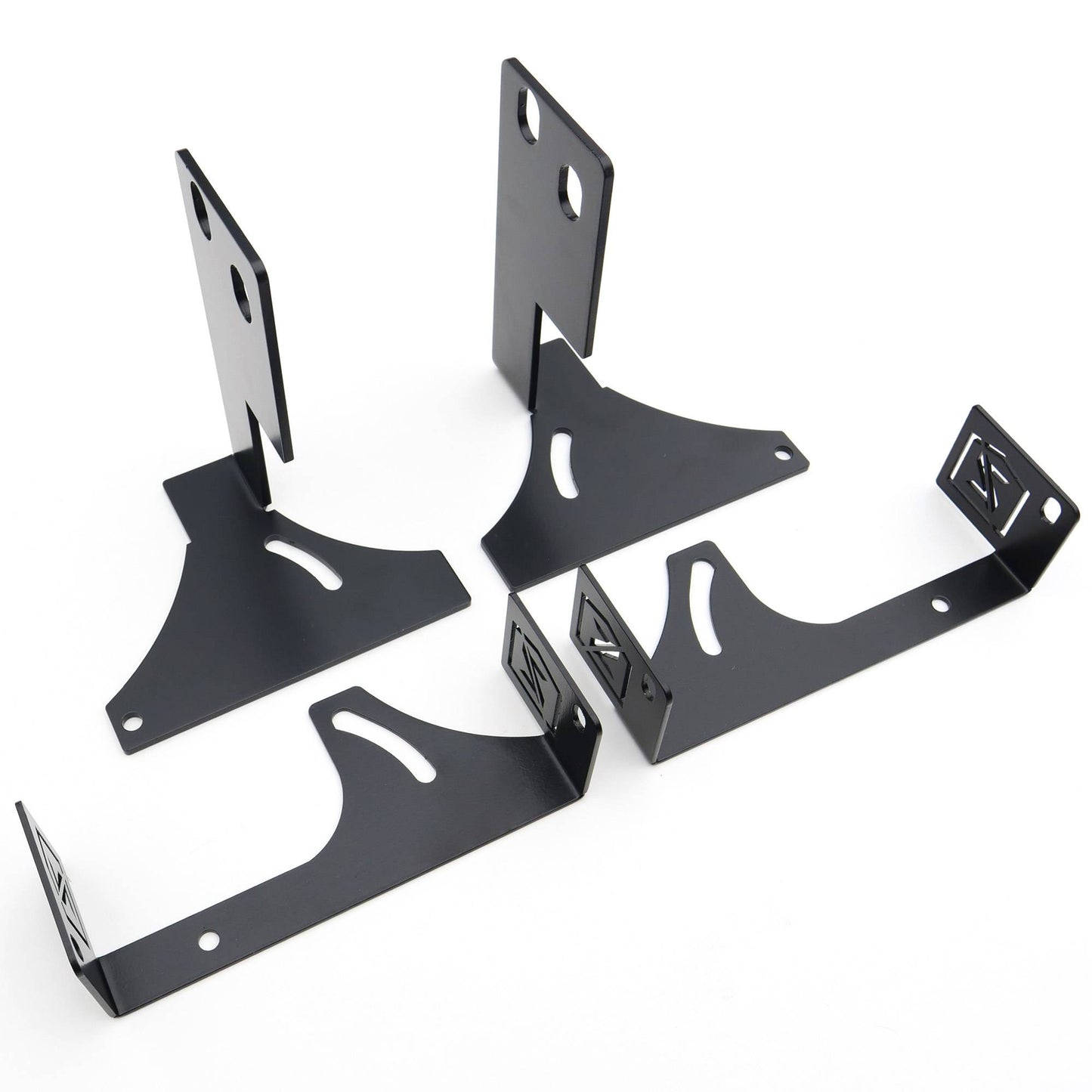 ZROADZ Z385461 Black Mild Steel Rear Bumper LED Bracket Fits 2008-2016 Ford F-250 F-350 F-450 F-550
