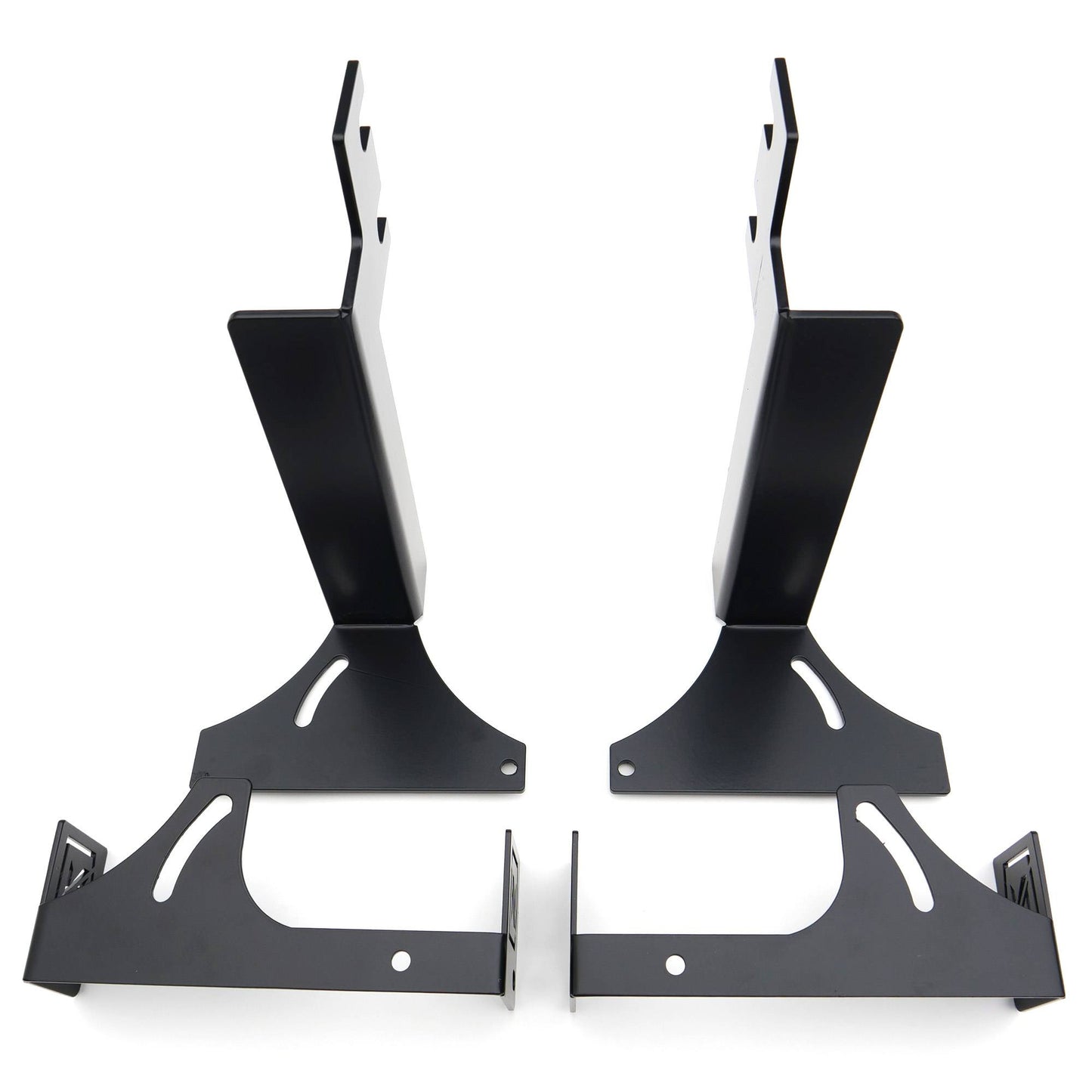 ZROADZ Z381221 Black Mild Steel Rear Bumper LED Bracket Fits 2015-2019 Chevrolet Silverado 2500 3500 Non-Diesel
