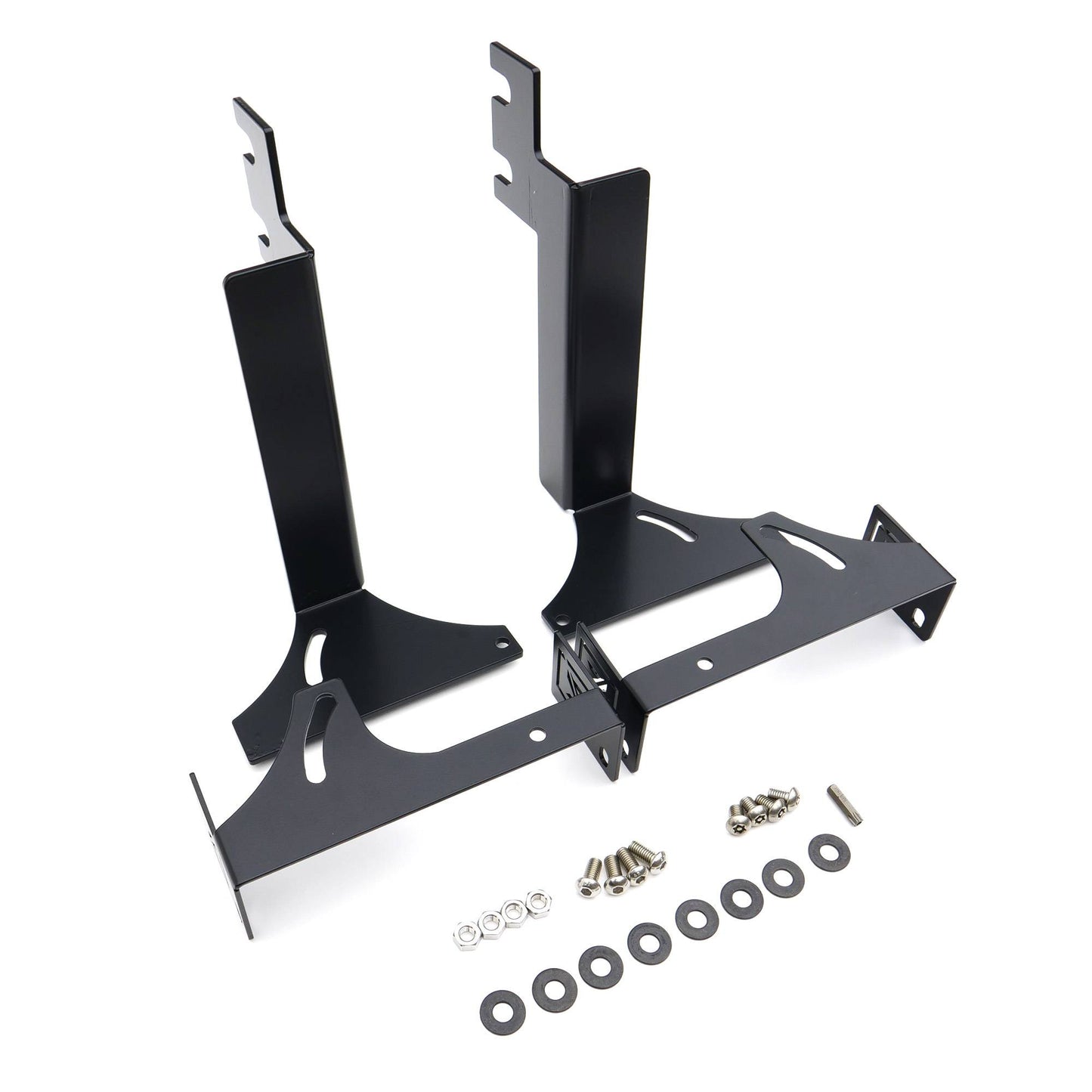 ZROADZ Z381221 Black Mild Steel Rear Bumper LED Bracket Fits 2015-2019 Chevrolet Silverado 2500 3500 Non-Diesel