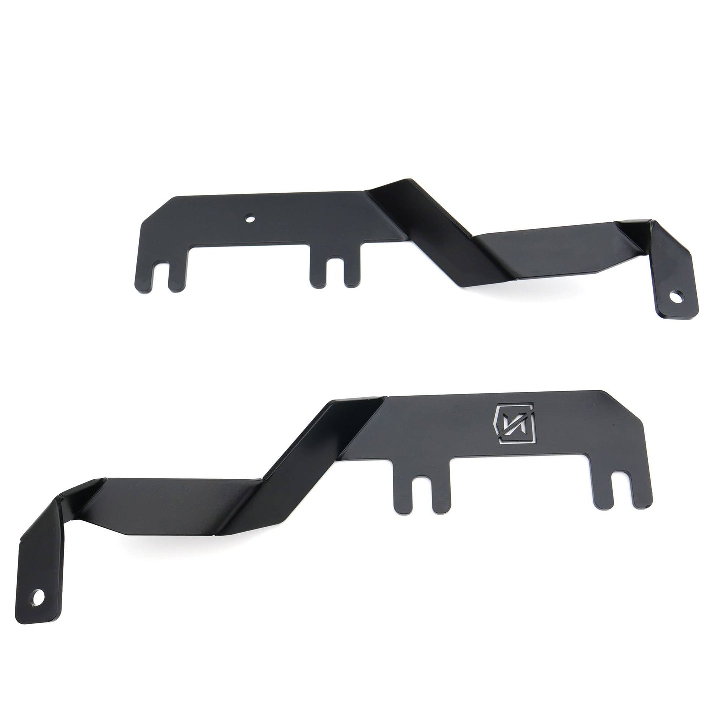 ZROADZ Z365471 Black Mild Steel Hood Hinge LED Bracket Fits 2017-2022 Ford F-250 F-350 F-450 F-550