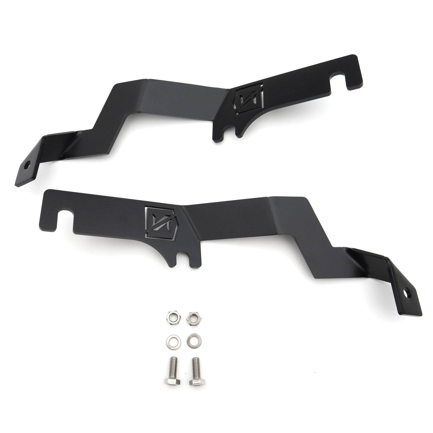 ZROADZ Z365731-KIT2 Black Mild Steel Hood Hinge LED Kit Fits 2015-2017 Ford F-150