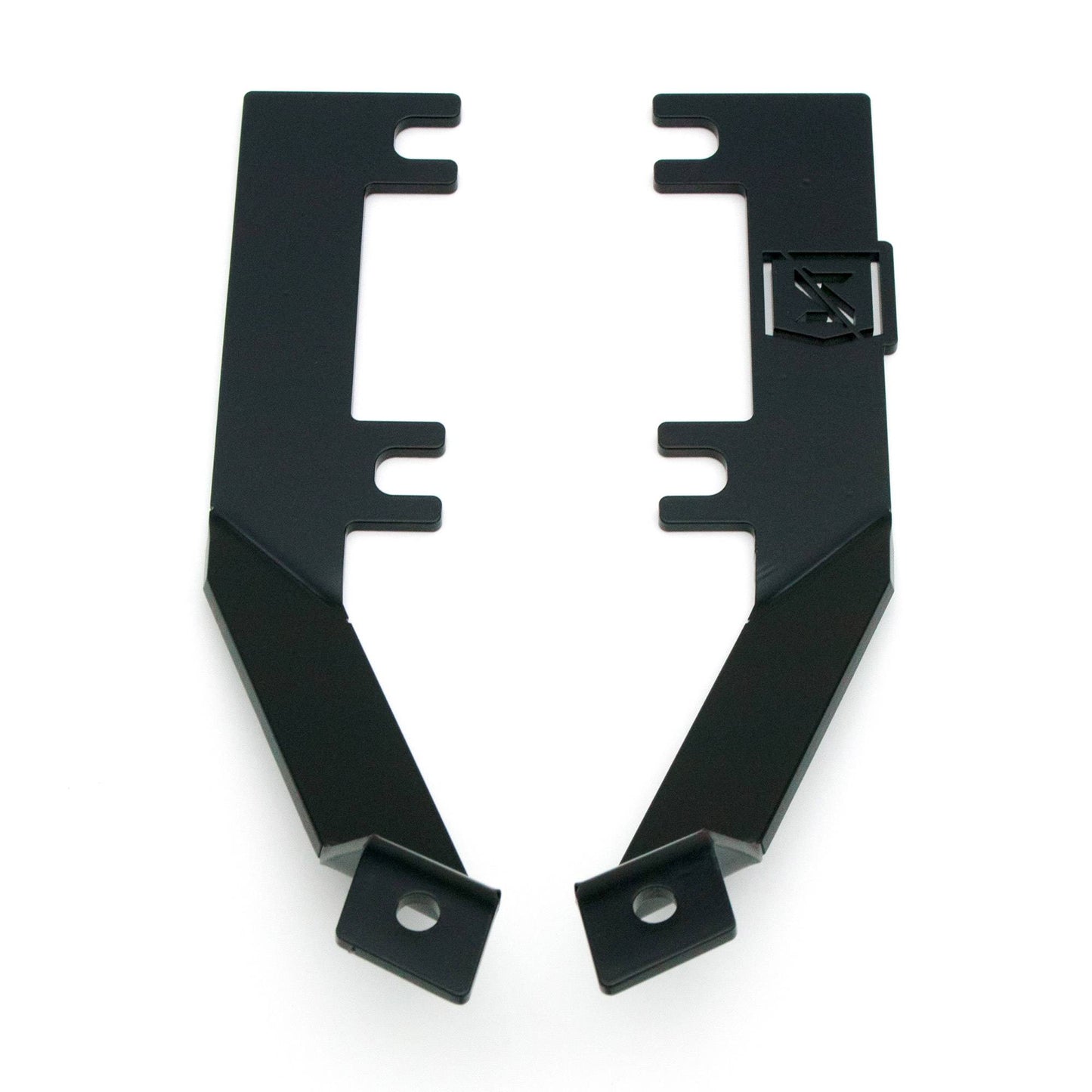 ZROADZ Z365631 Black Mild Steel Hood Hinge LED Bracket Fits 2008-2010 Ford F-250 F-350 F-450 F-550