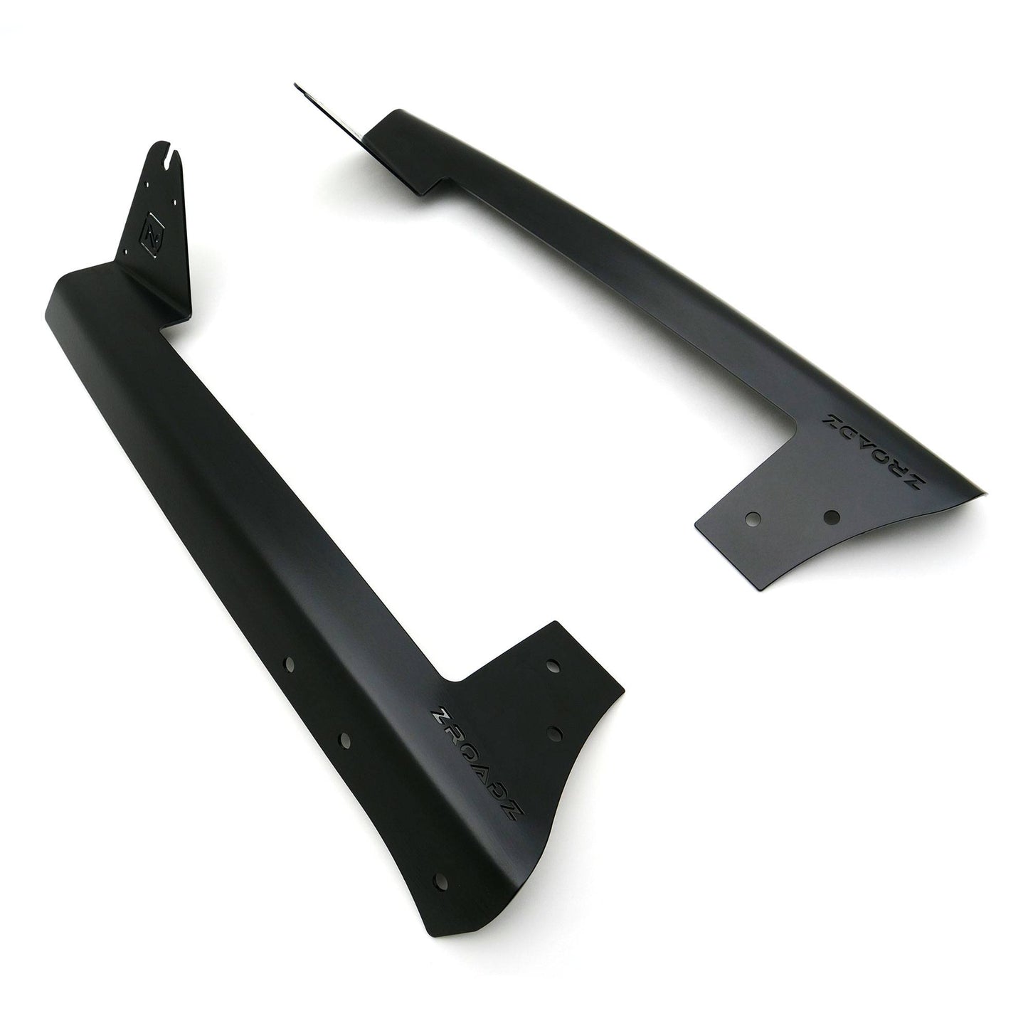ZROADZ Z374811-KIT-S Black Mild Steel Front Roof LED Kit Fits 2007-2018 Jeep Wrangler JK Wrangler JKU