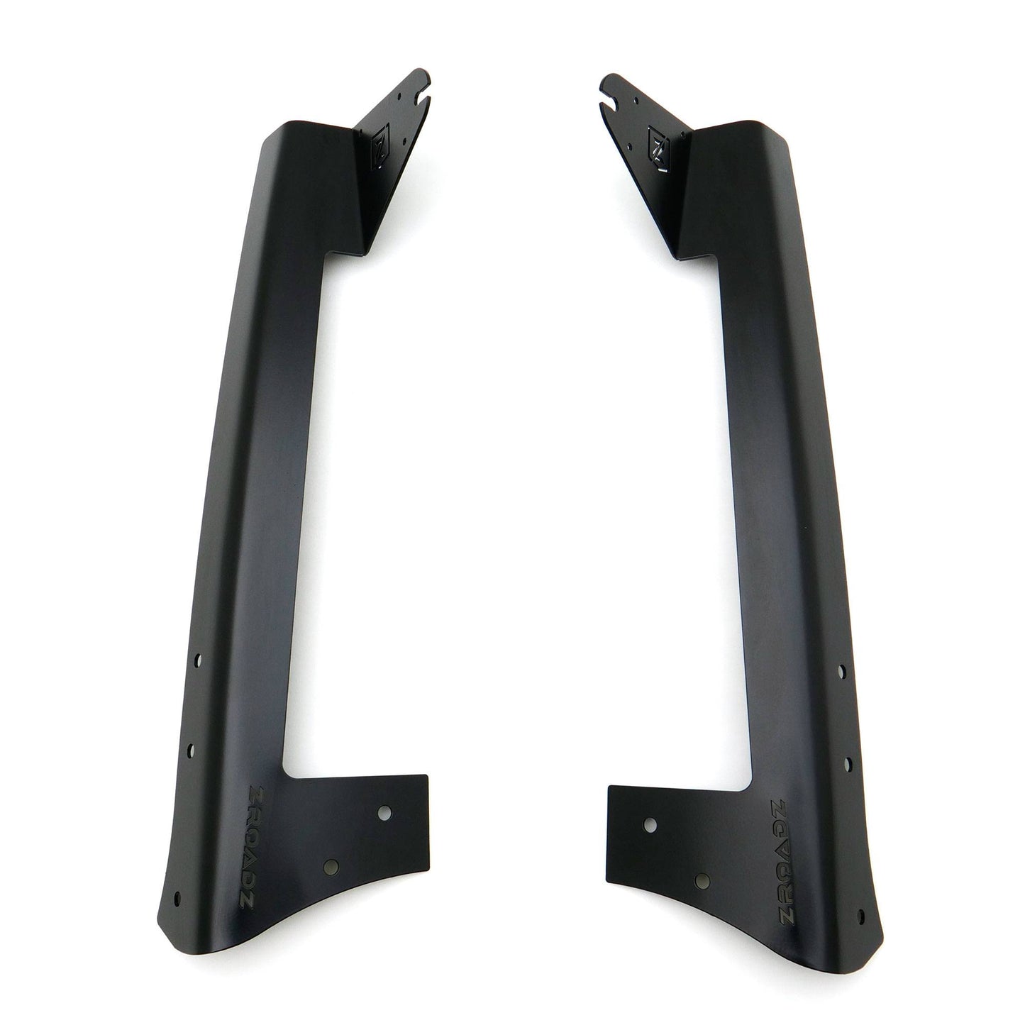 ZROADZ Z374811-KIT-S Black Mild Steel Front Roof LED Kit Fits 2007-2018 Jeep Wrangler JK Wrangler JKU
