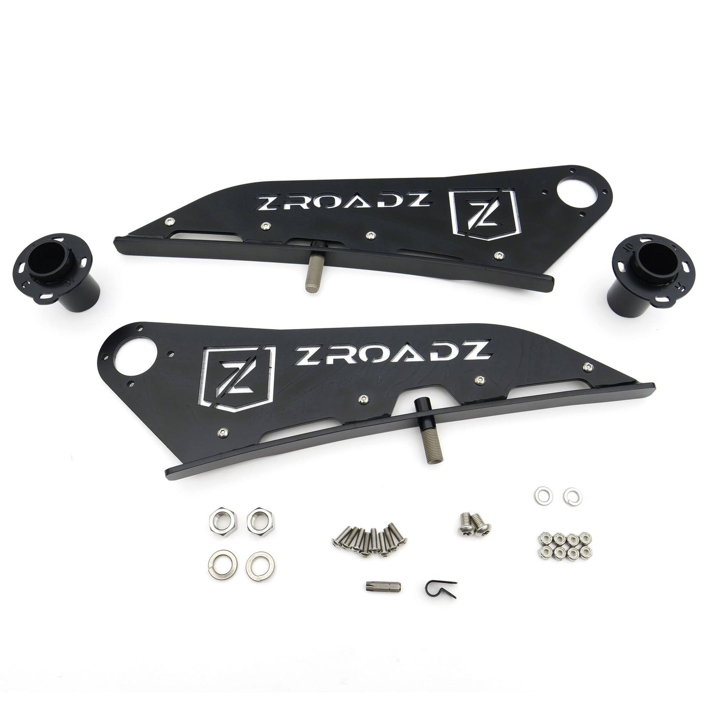ZROADZ Z339401-KIT-C Black Mild Steel Front Roof LED Kit Fits 2005 -2023 Toyota Tacoma