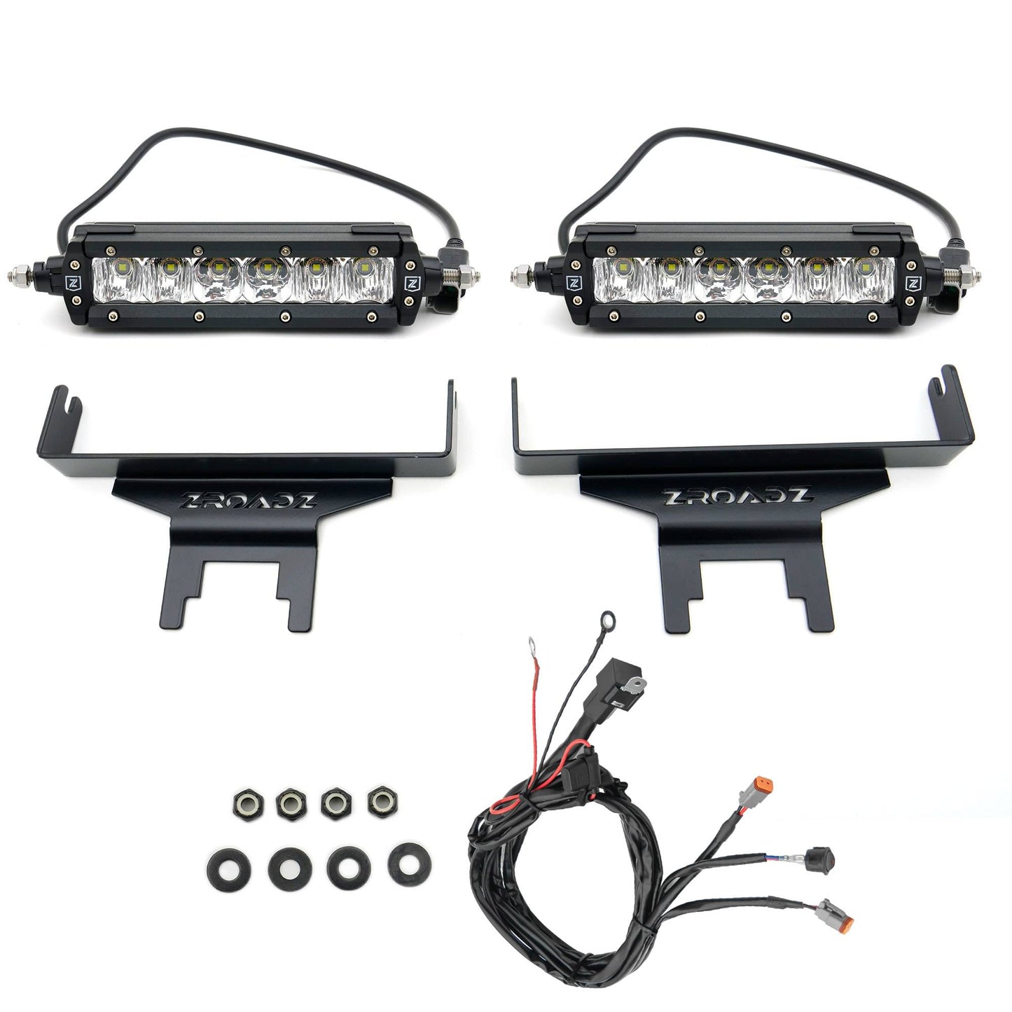 ZROADZ Z394812-KIT Black Stainless Steel Rear Window LED Kit Fits 2007-2018 Jeep Wrangler JK Wrangler JKU
