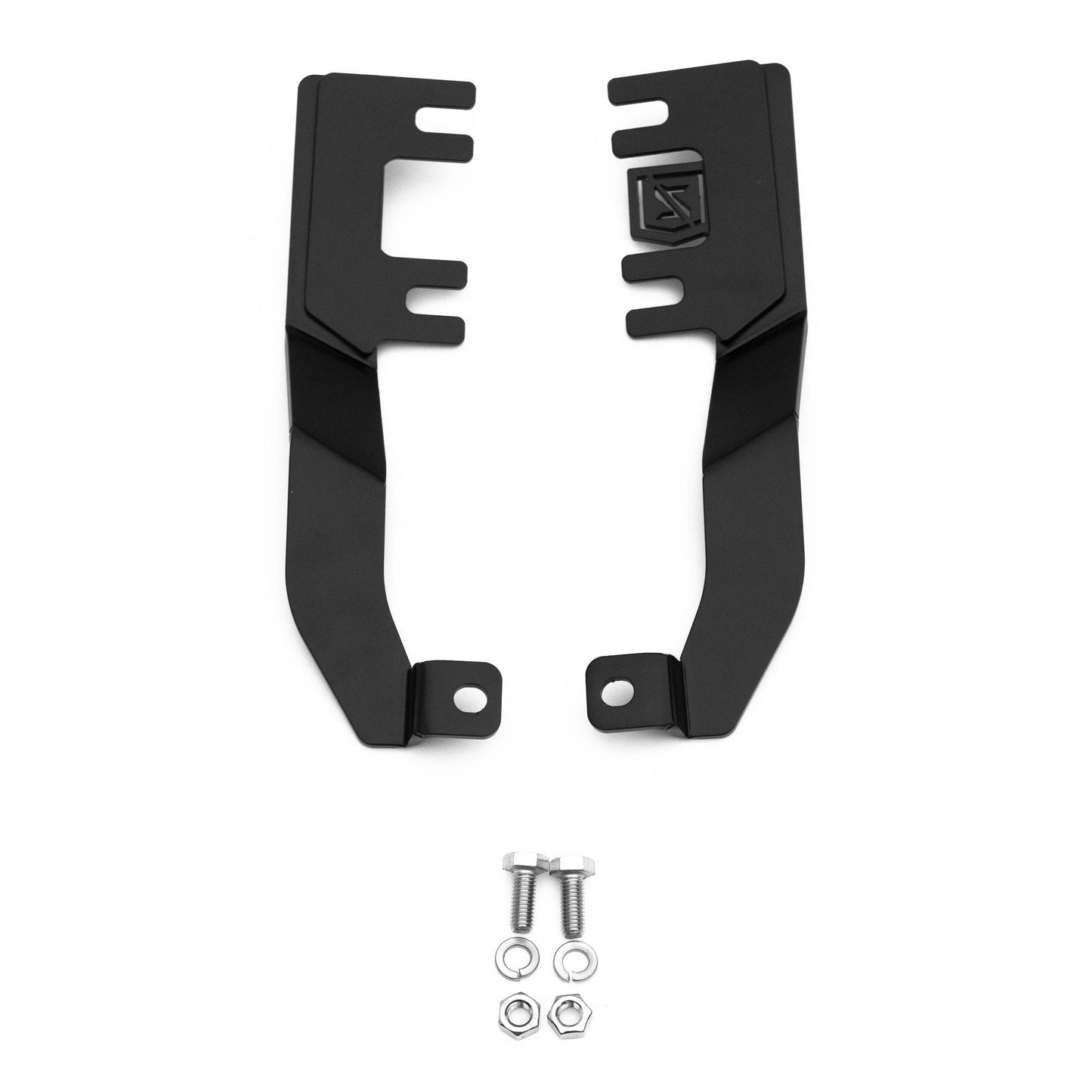ZROADZ Z367871 Black Mild Steel Hood Hinge LED Bracket Fits 2010-2017 Nissan Patrol Y62