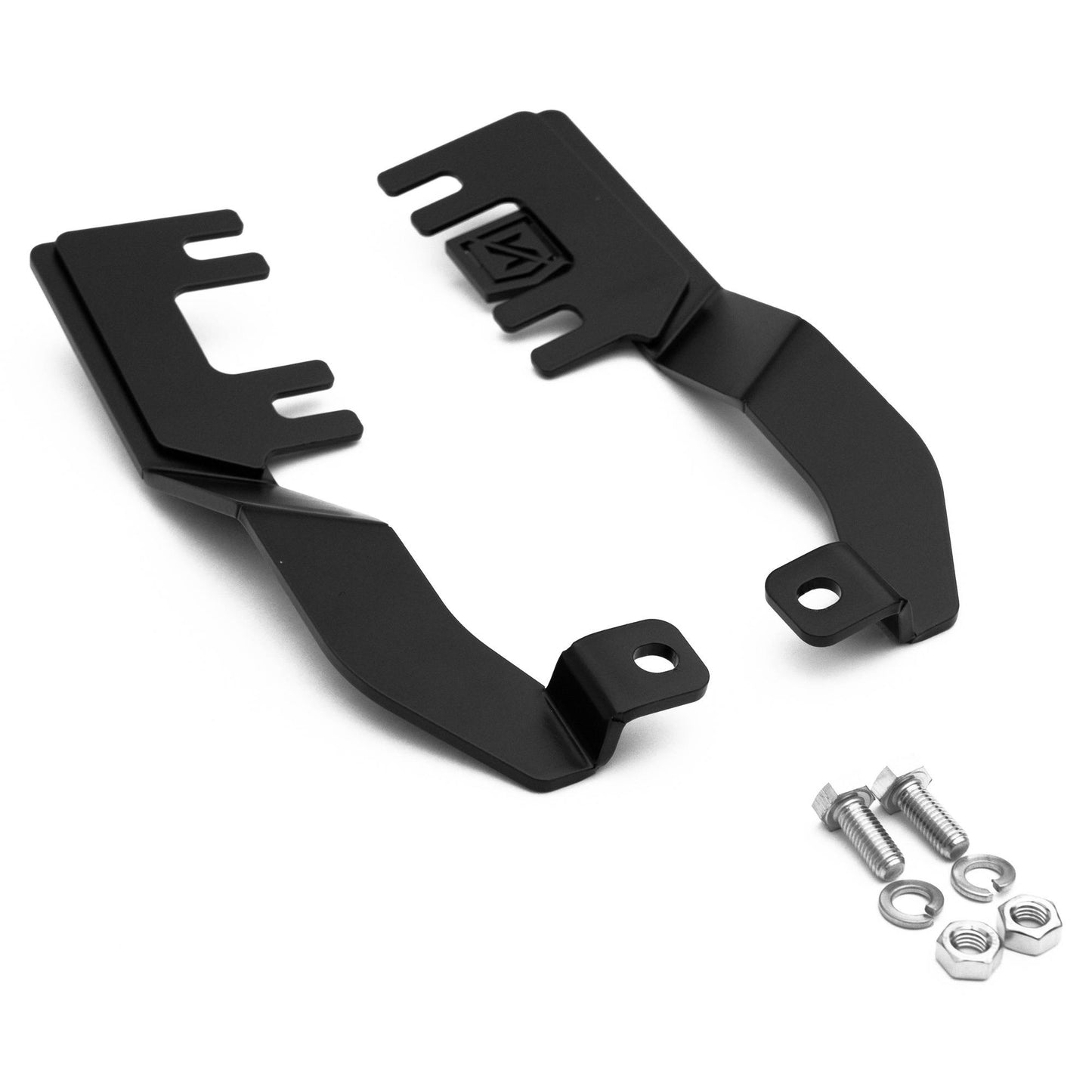 ZROADZ Z367871 Black Mild Steel Hood Hinge LED Bracket Fits 2010-2017 Nissan Patrol Y62