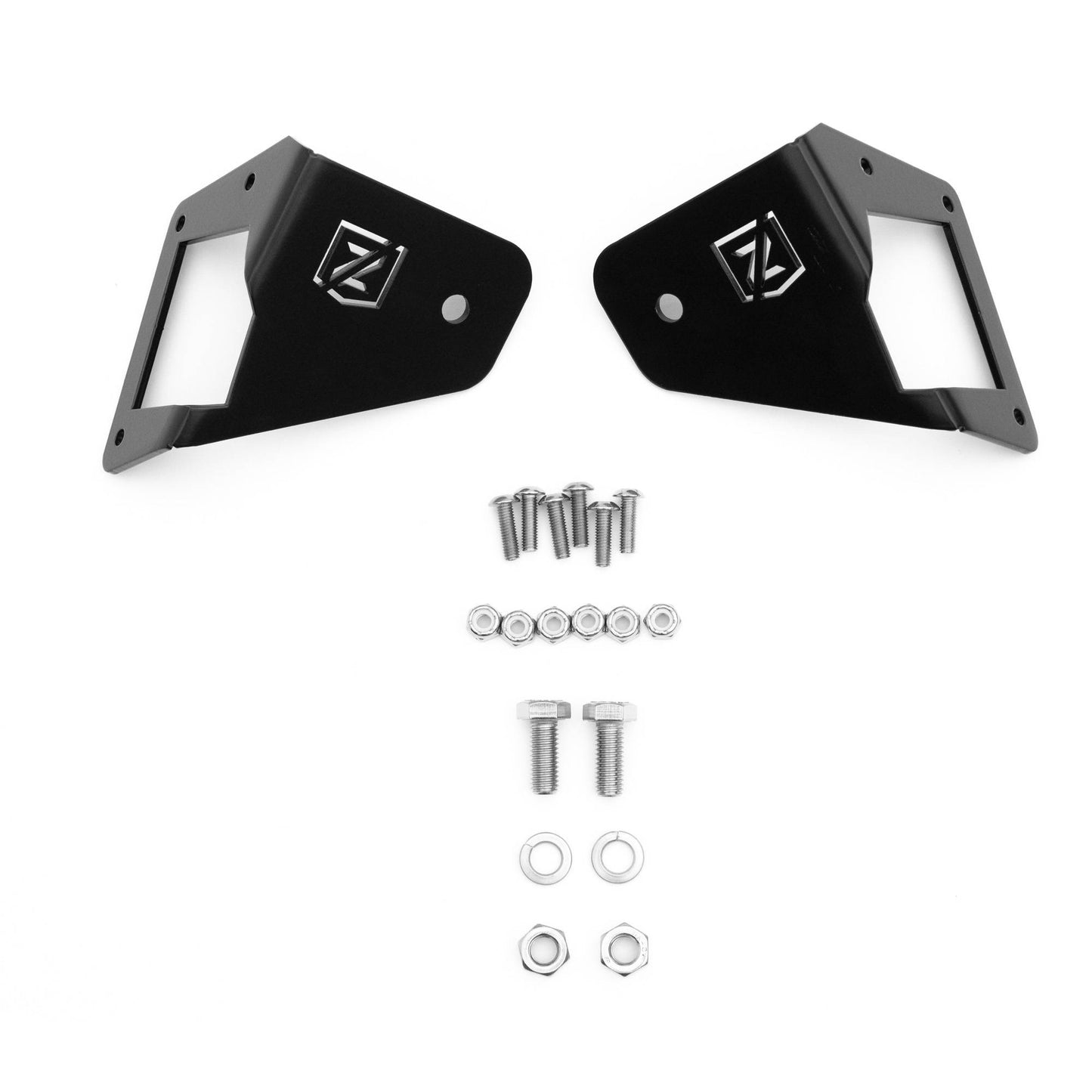 ZROADZ Z334811 Black Mild Steel Front Roof LED Bracket Fits 2007-2018 Jeep Wrangler JK Wrangler JKU