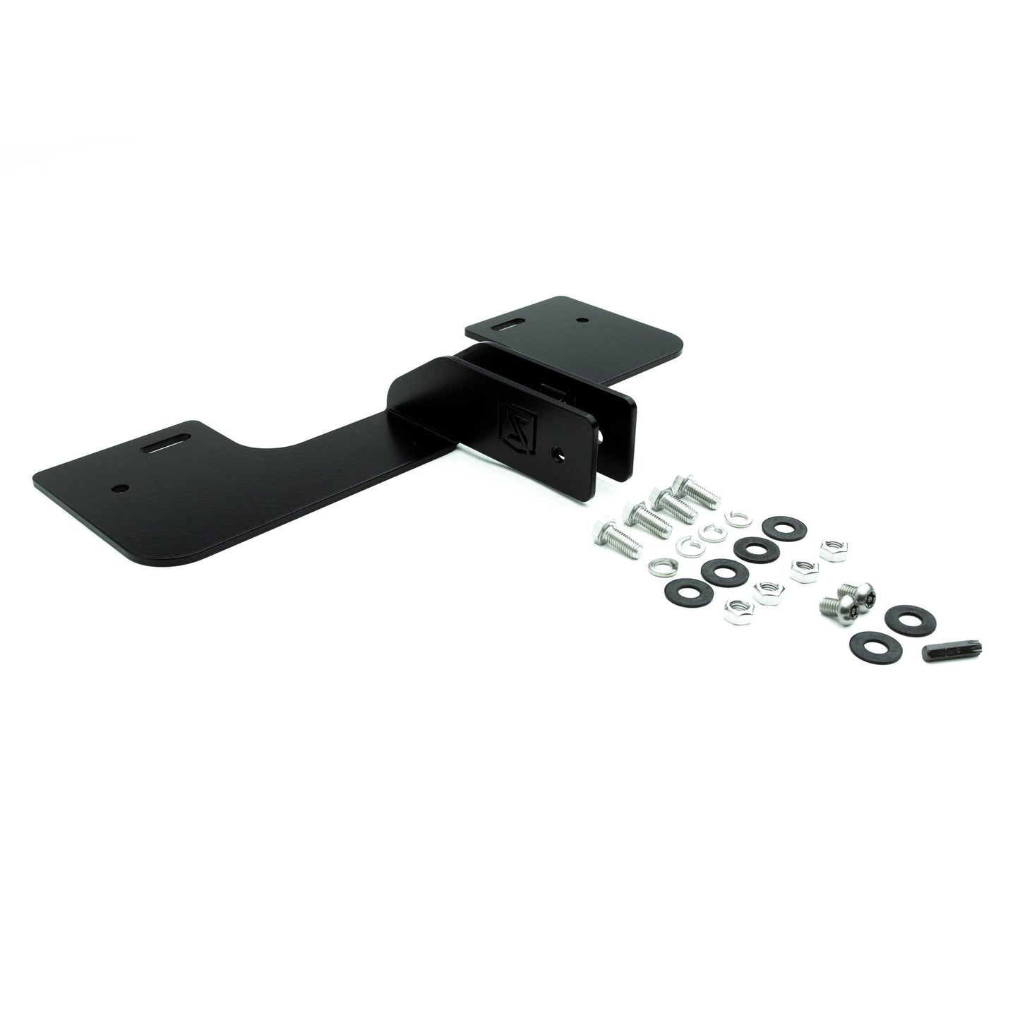 ZROADZ Z325761 Black Mild Steel Front Bumper Center LED Bracket Fits 2015-2018 Ford Ranger T6